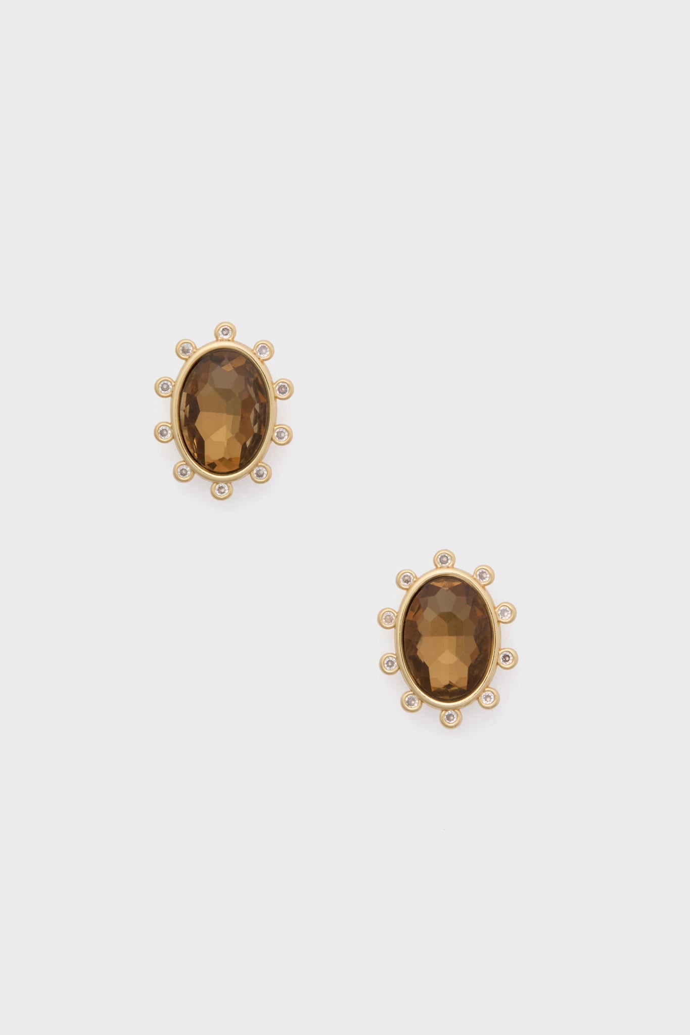 Gold Greenwich Studs-Beilave