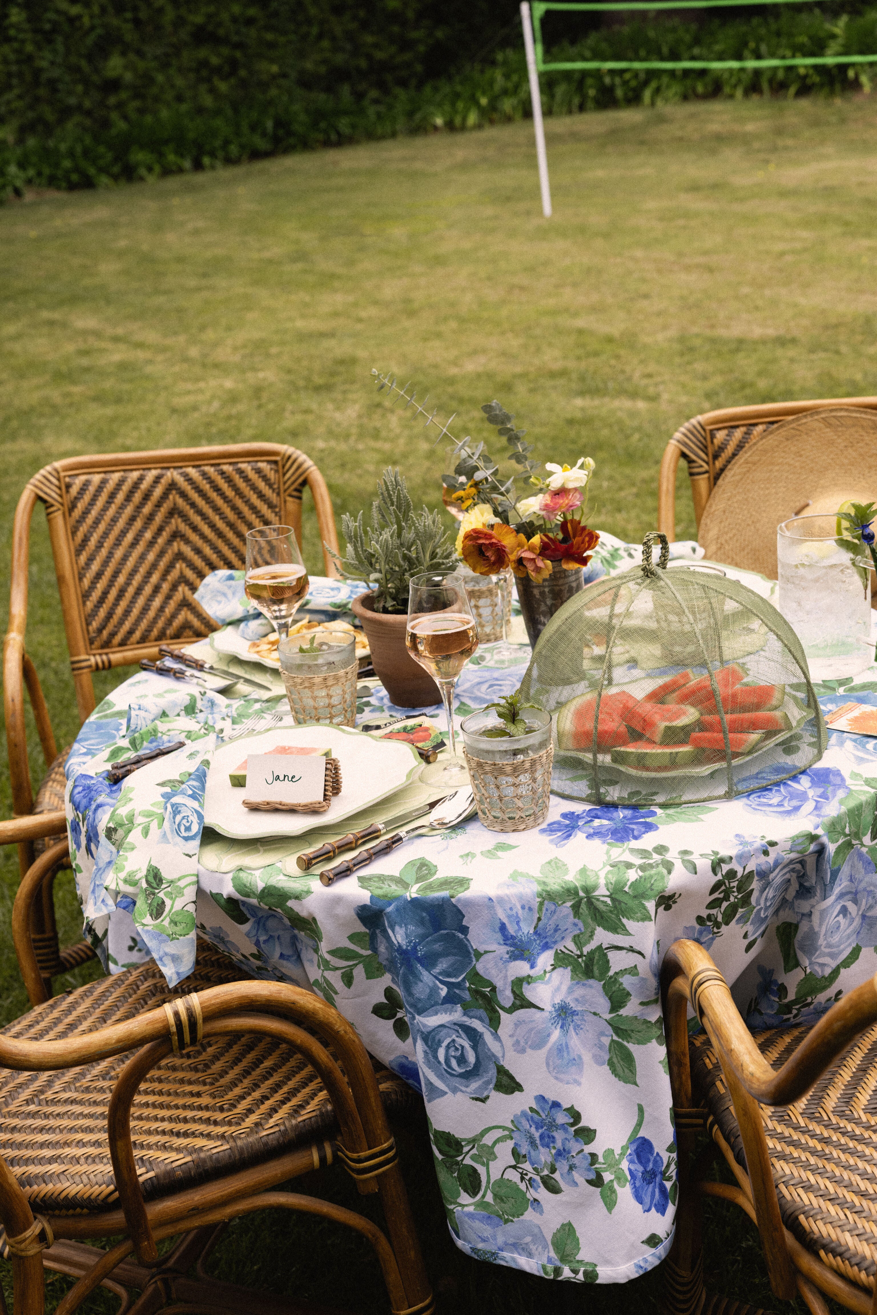 Rachel Pale Green Round Food Covers-Beilave