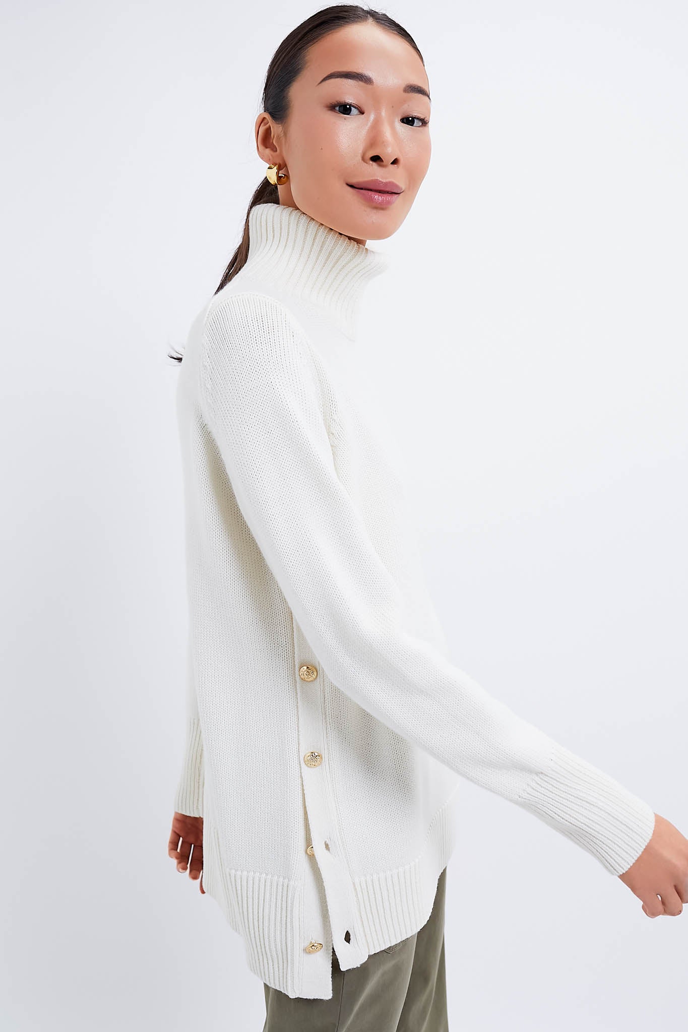 Winter White Sophia Sweater-Beilave