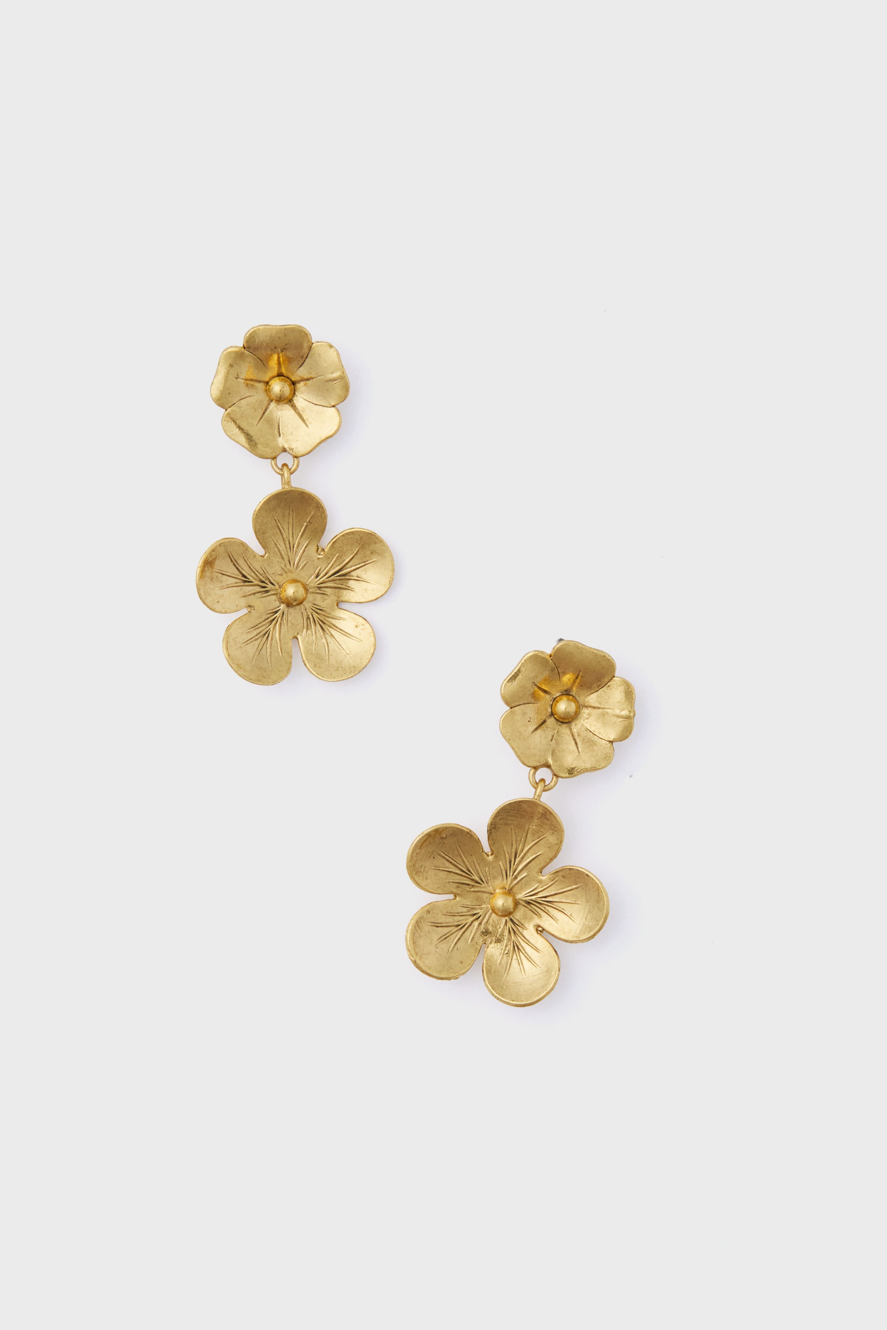 Gold Kenzie Earrings-Beilave