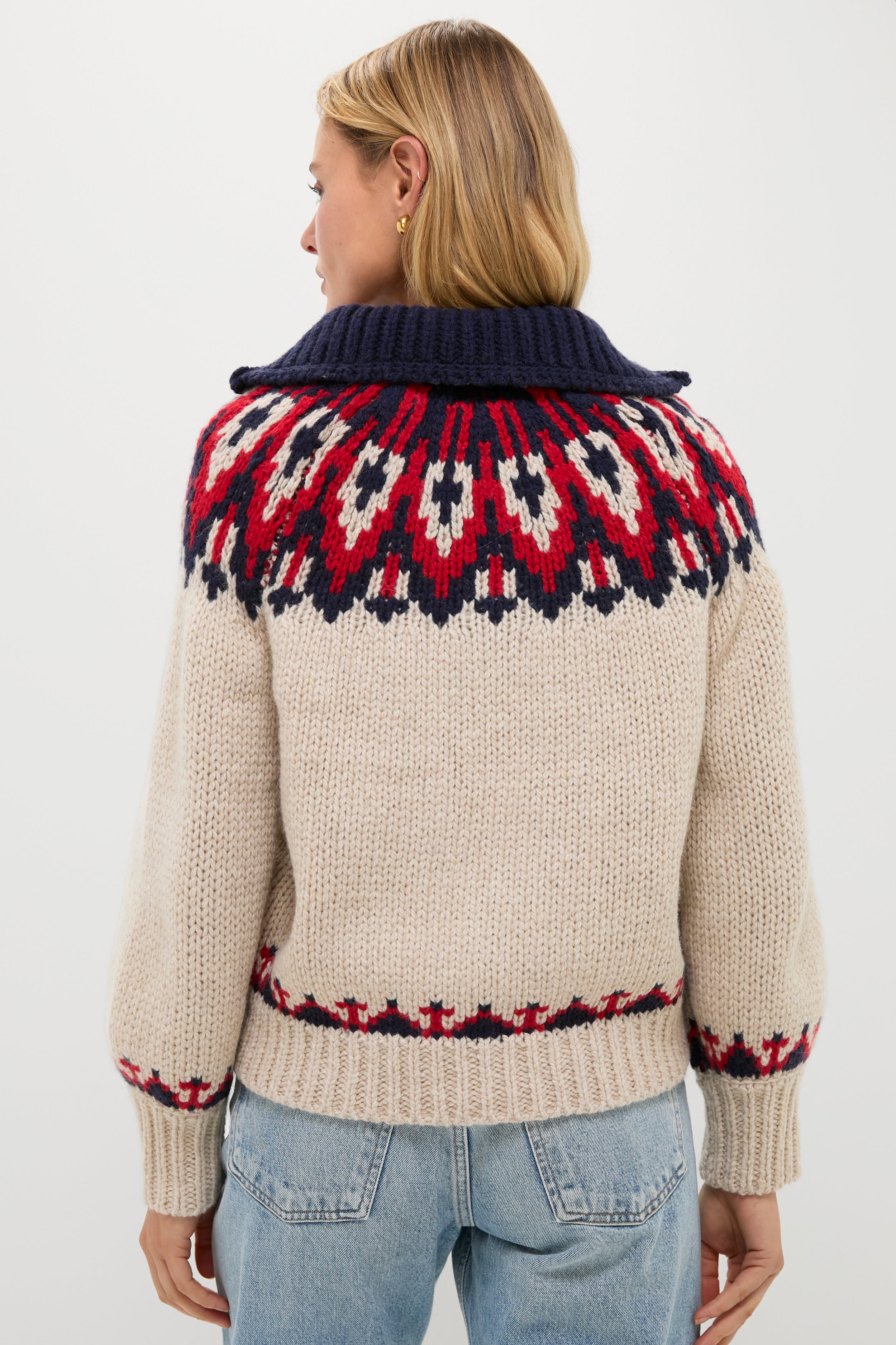 Glacier Fair Isle The Nordic Sweater-Beilave