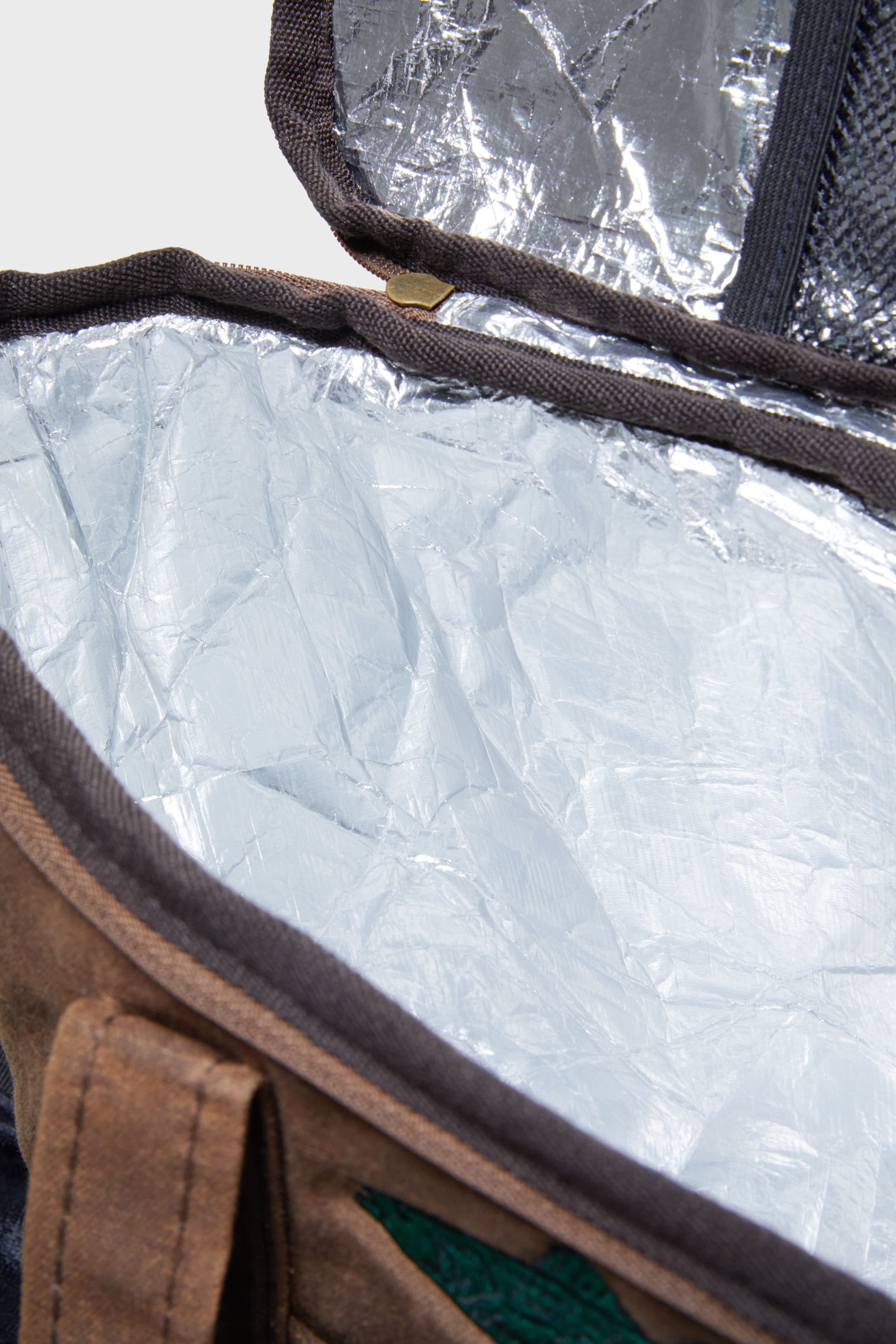 Gone Fishin' Waxed Large Cooler-Beilave