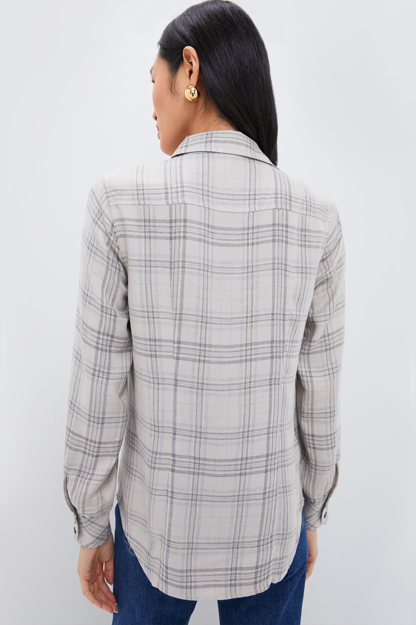 Tan Plaid Beaufort Button Down-Beilave