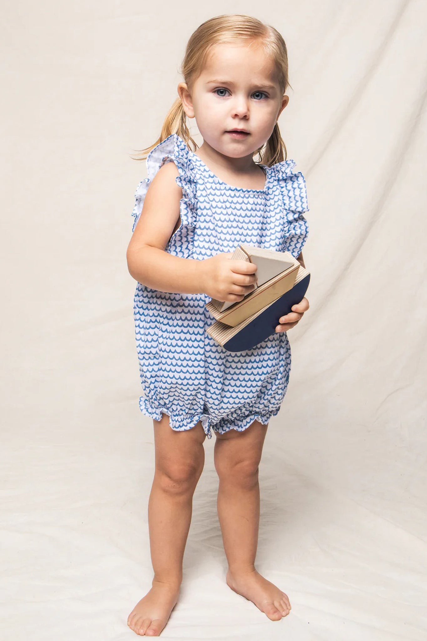 Infant's La Mer Ruffled Romper-Beilave