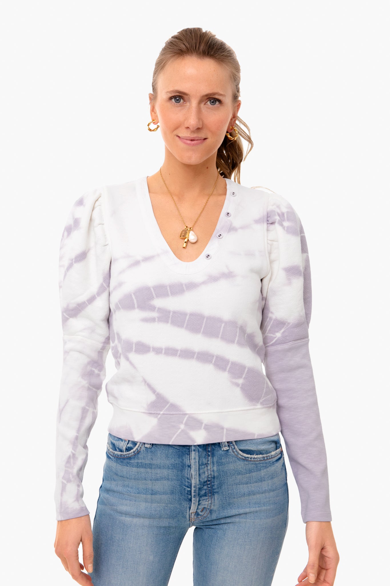 Thistle Tie Dye Jude Pullover-Beilave