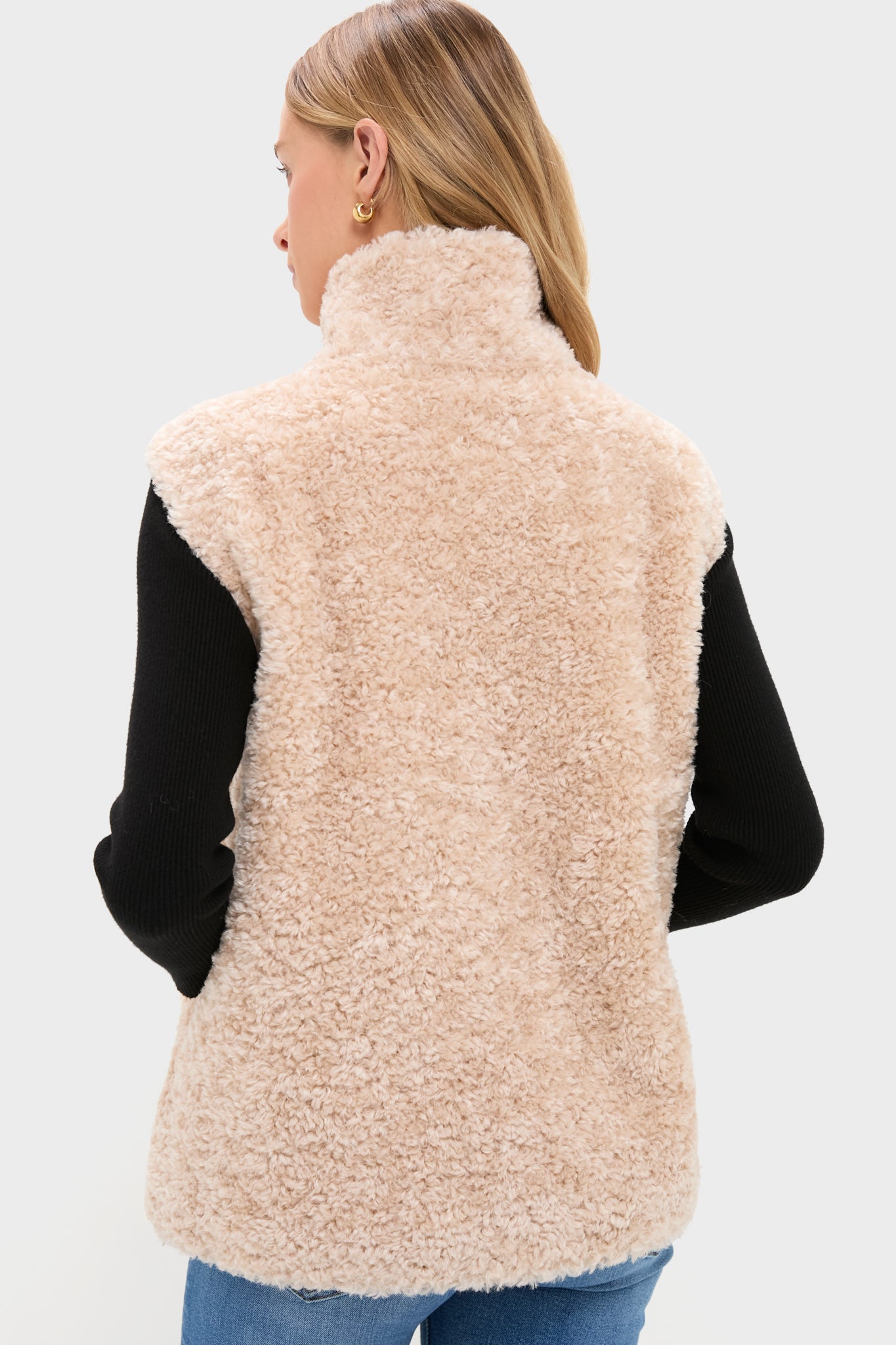 Tan Sherpa Wilson Vest-Beilave