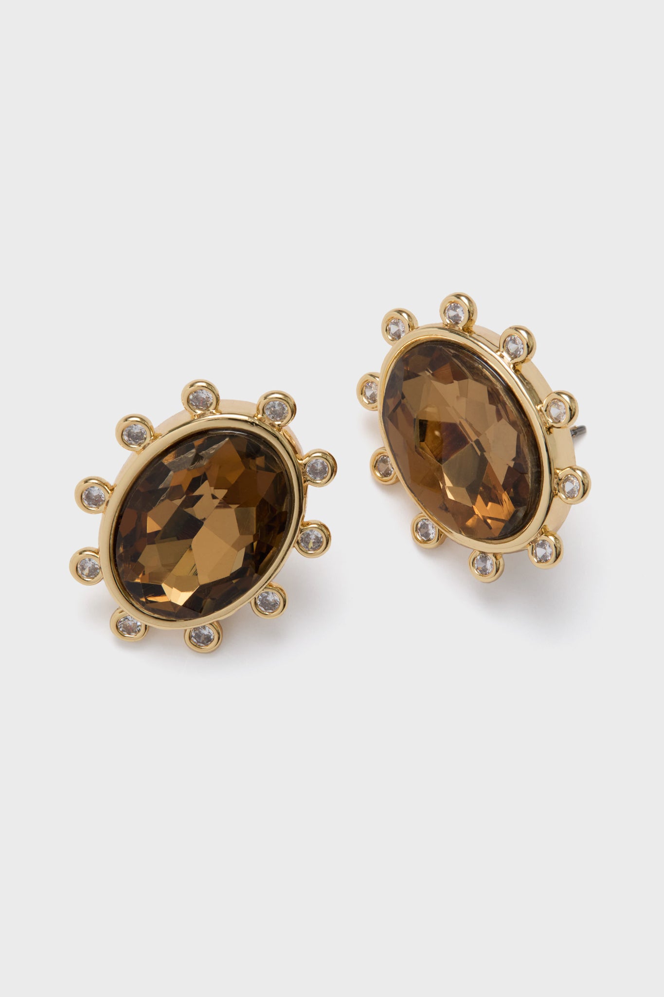 Gold Greenwich Studs-Beilave