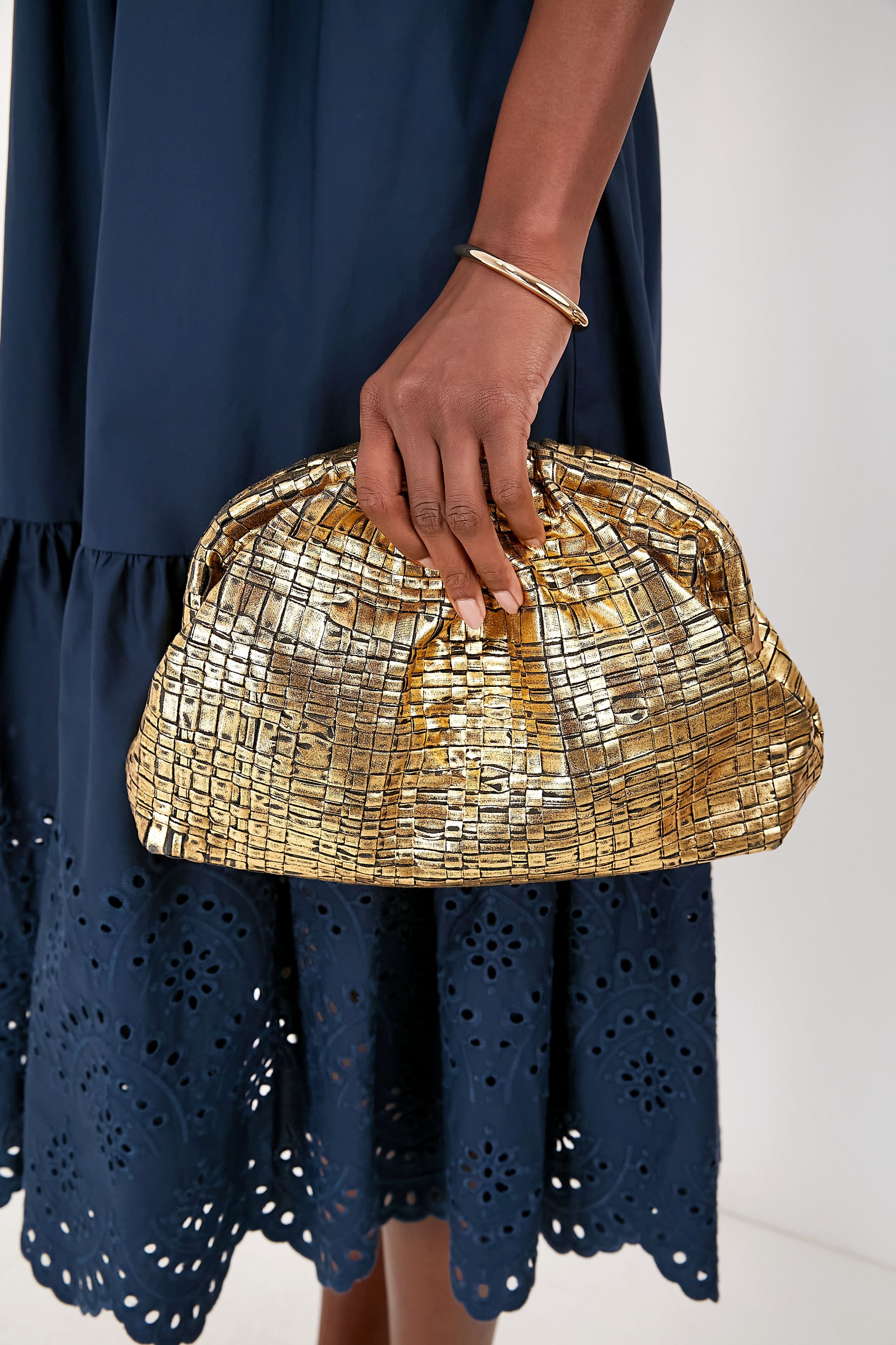 Gold Game Clutch-Beilave