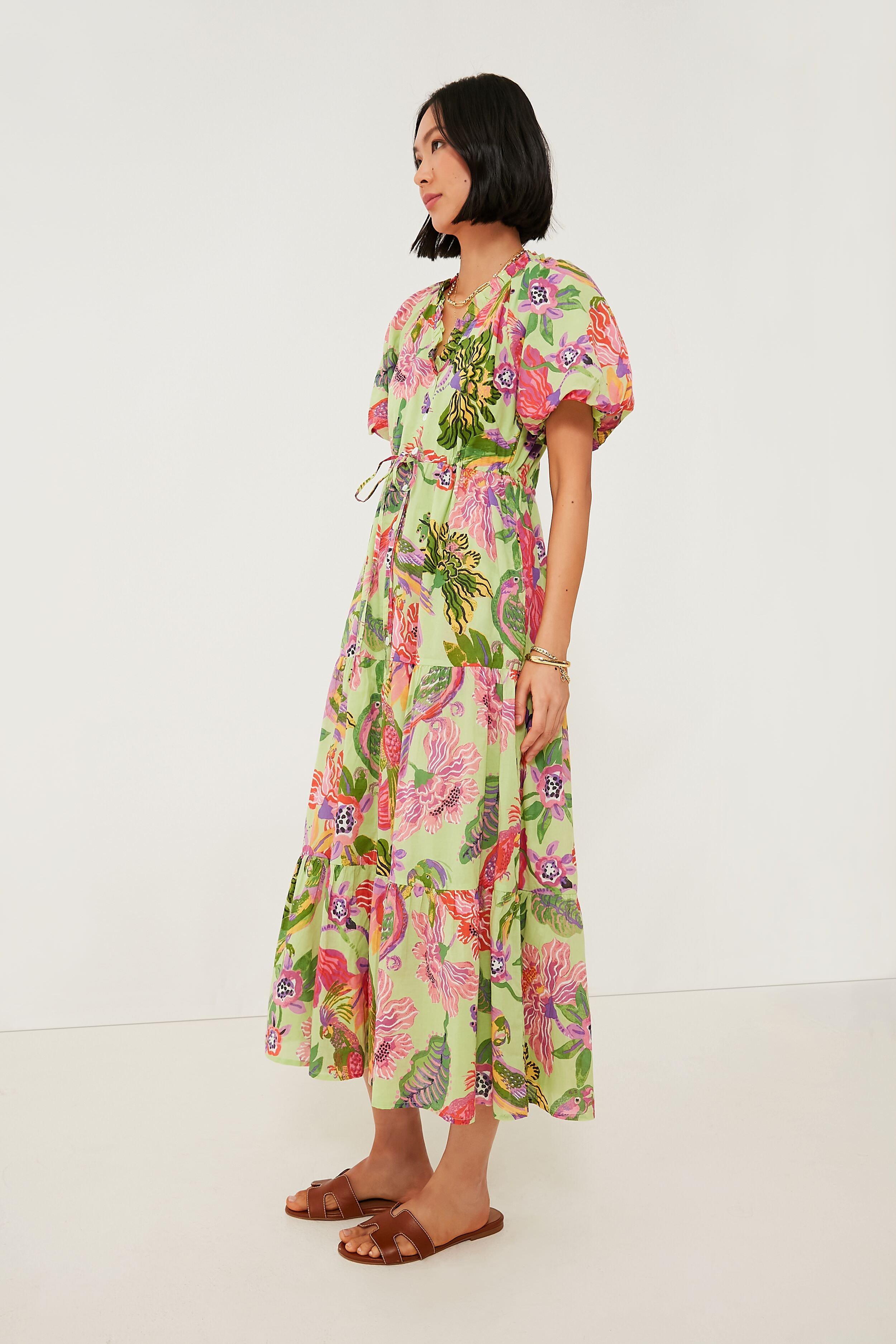 Paradise Poppy Dress-Beilave