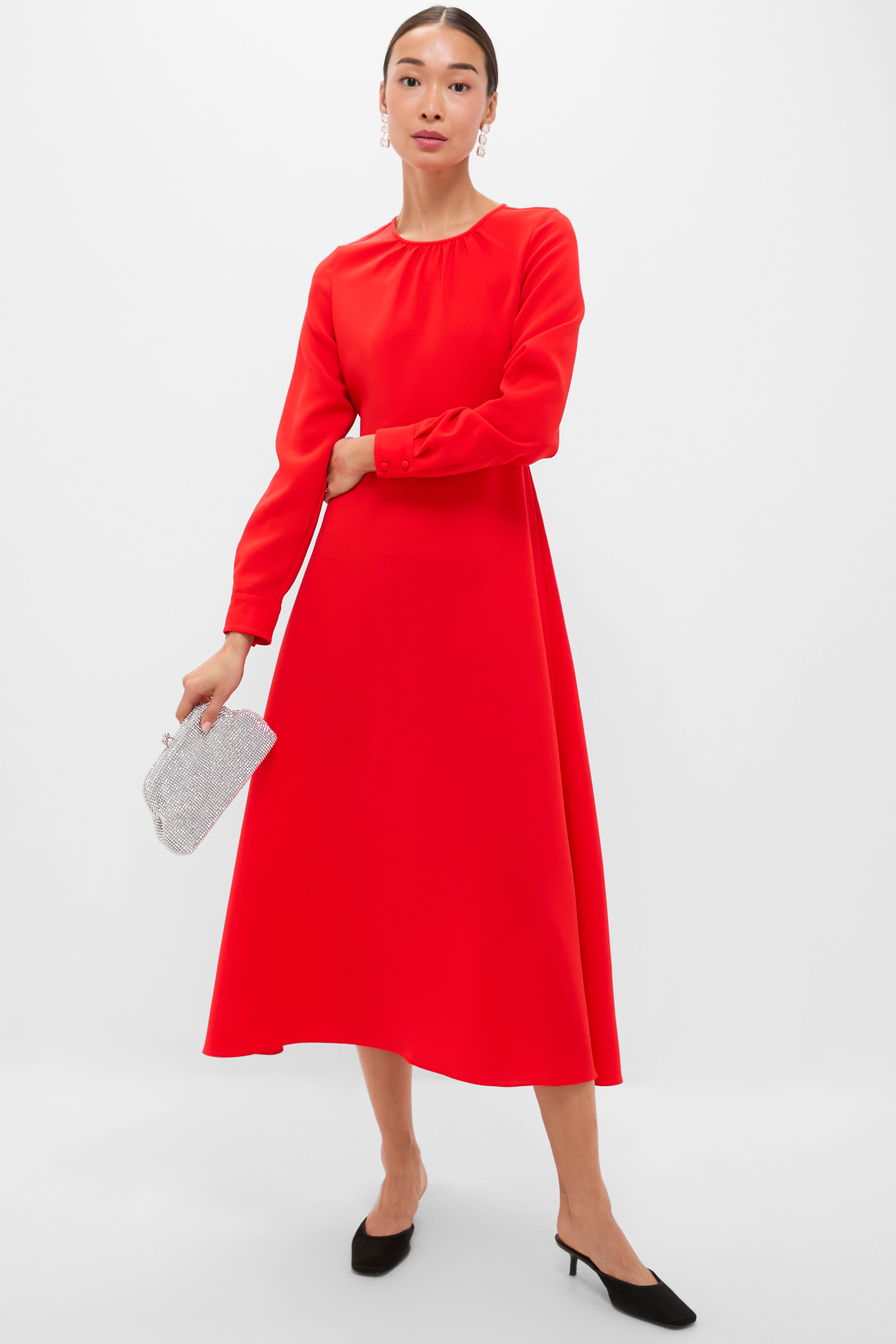Red Delancey Dress-Beilave