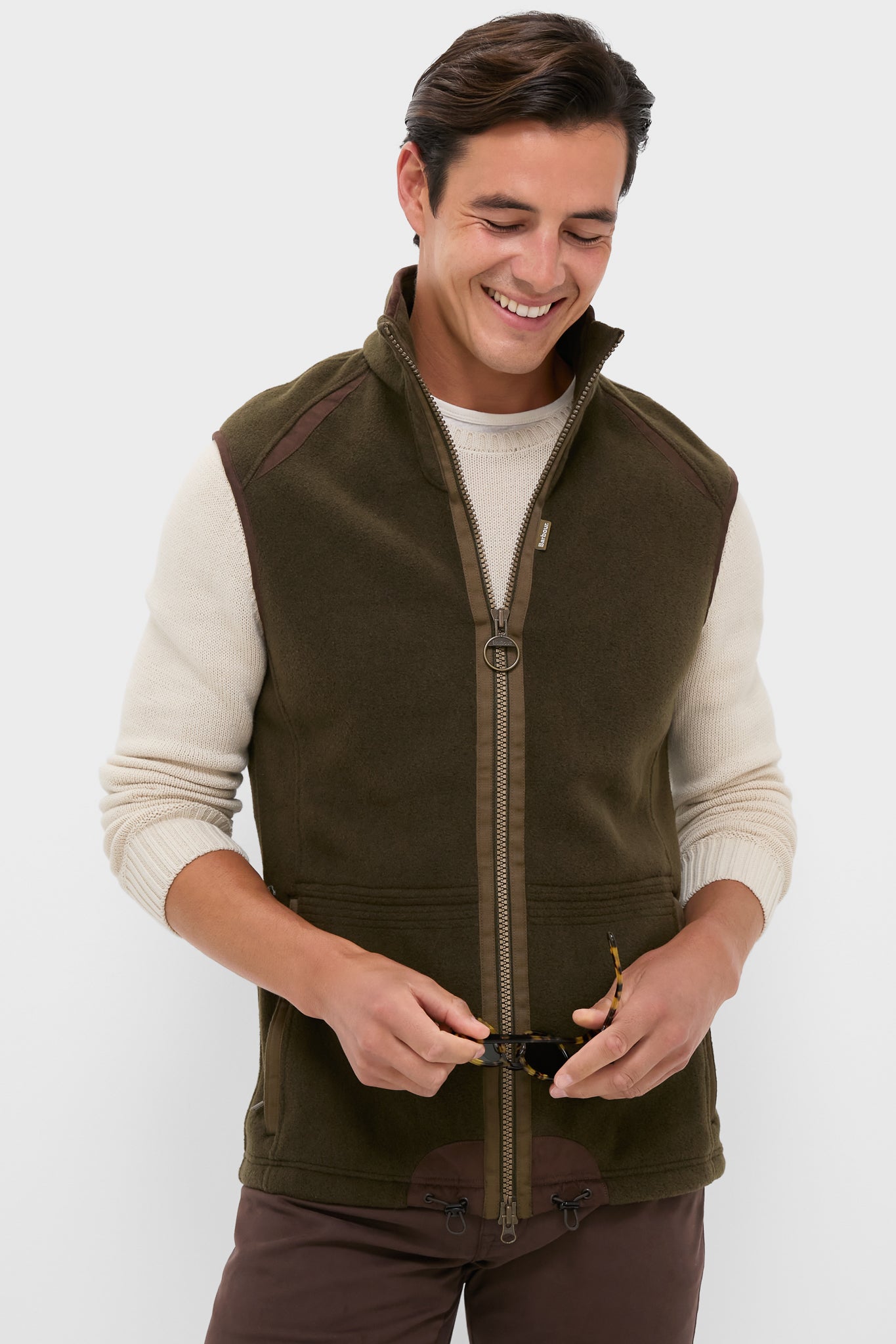 Olive Langdale Fleece Gilet-Beilave
