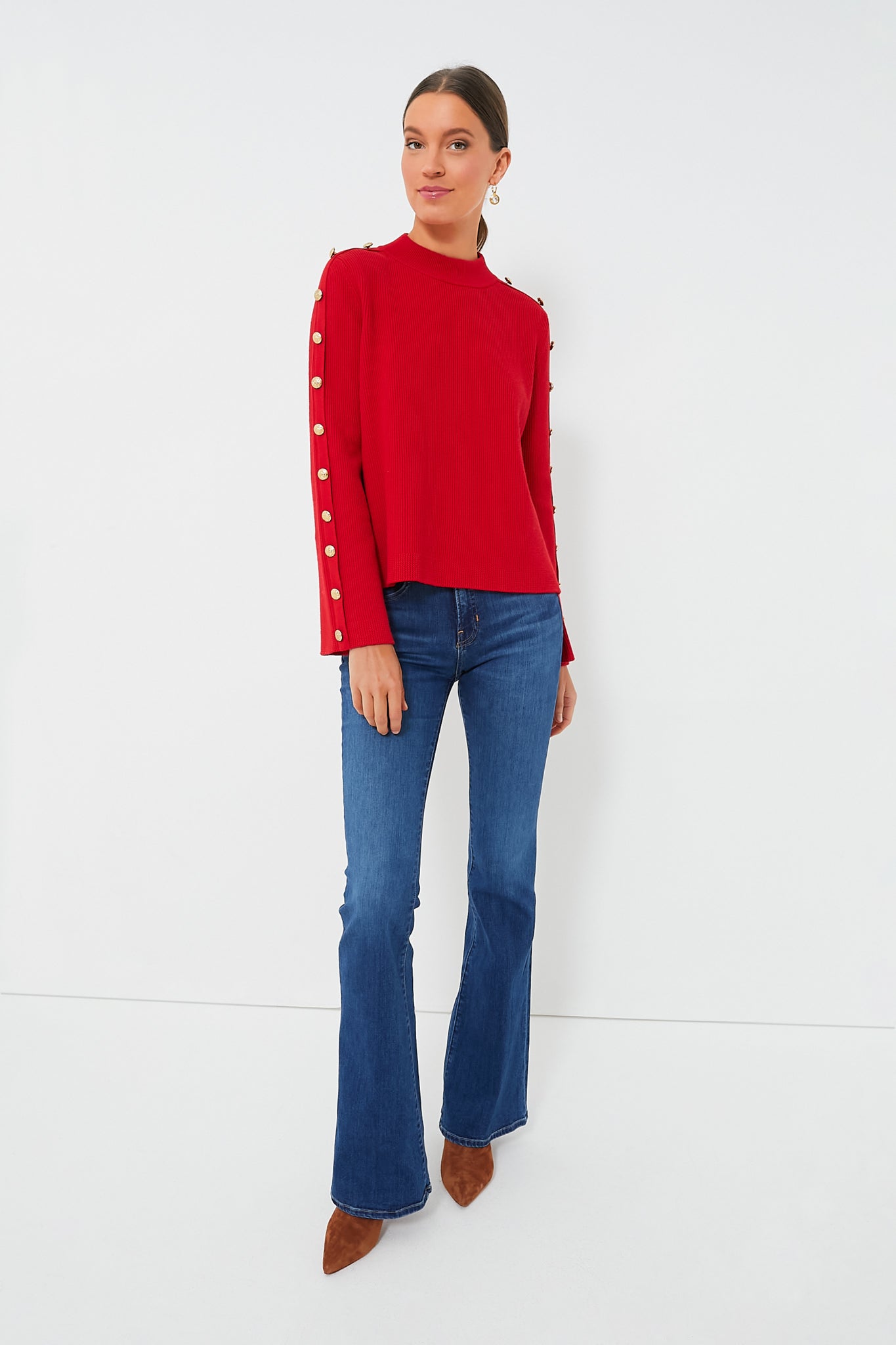 Red Monroe Sweater-Beilave