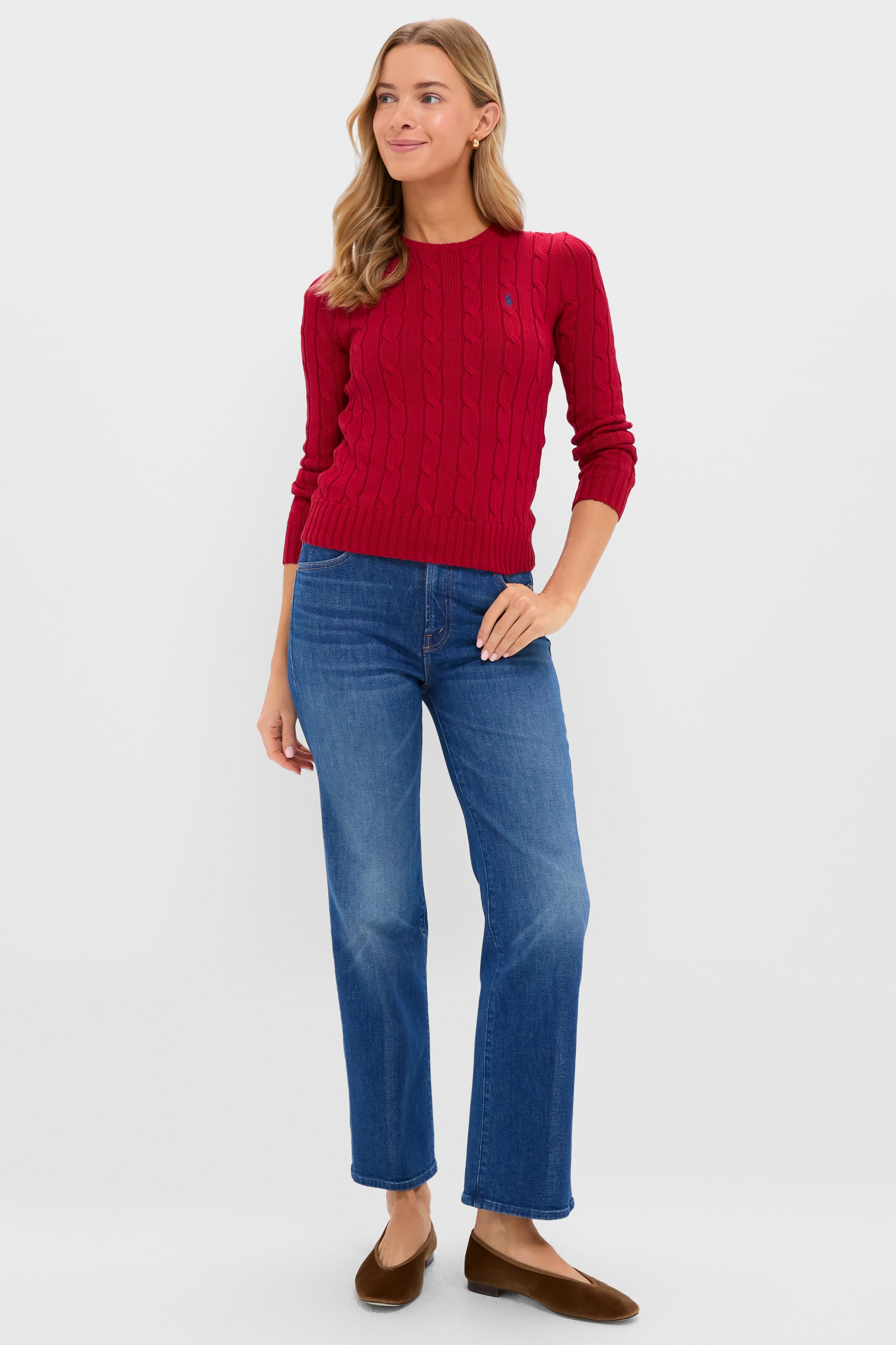 Sweet Tomato Julianna Crewneck Sweater-Beilave