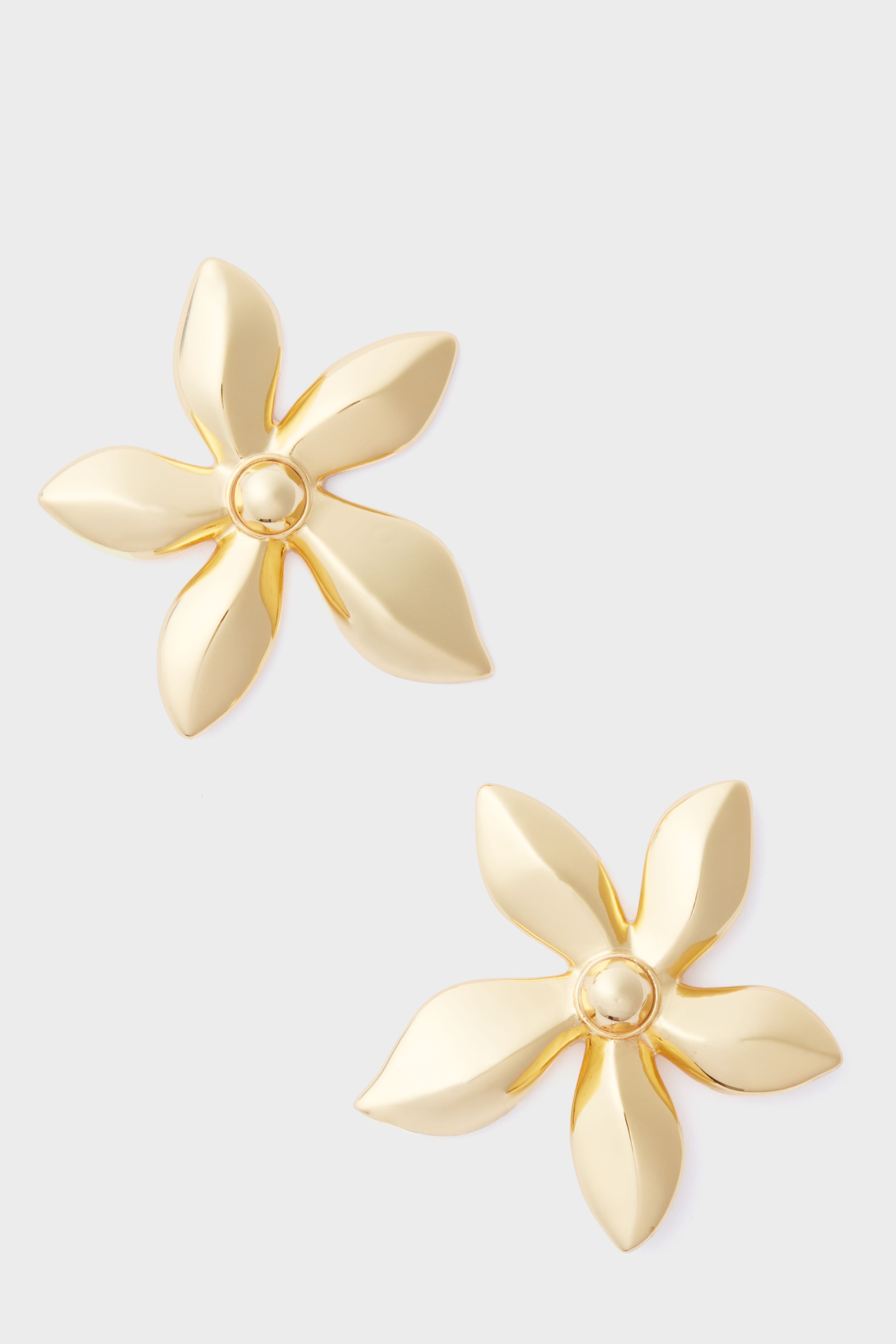 Gold Shelby Earrings-Beilave