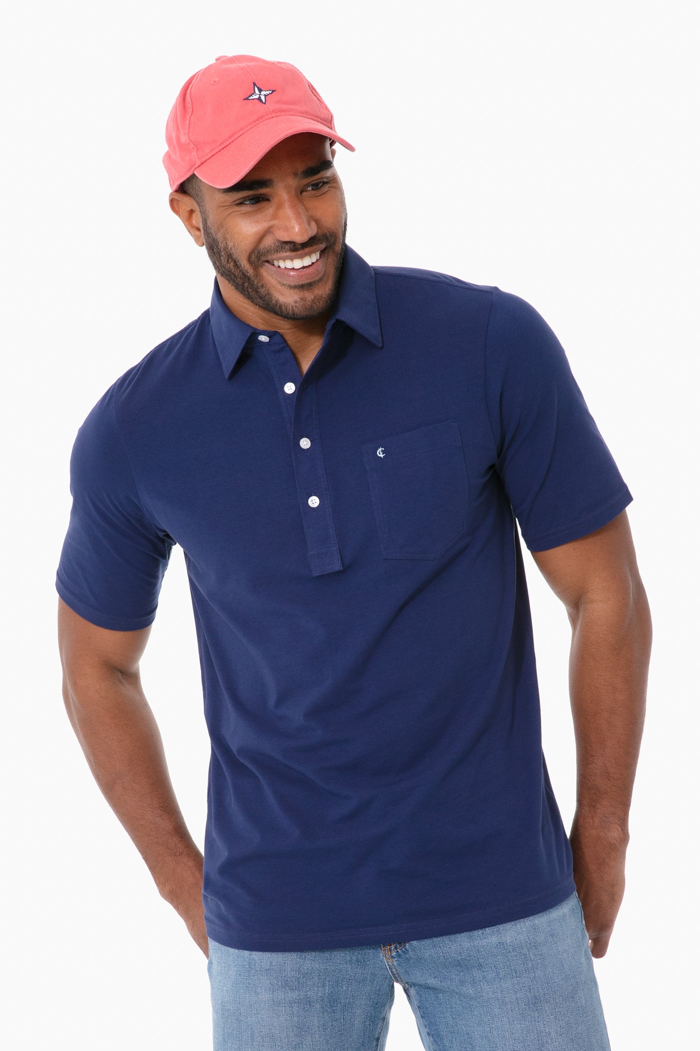 Navy Top Shelf Players Shirt-Beilave