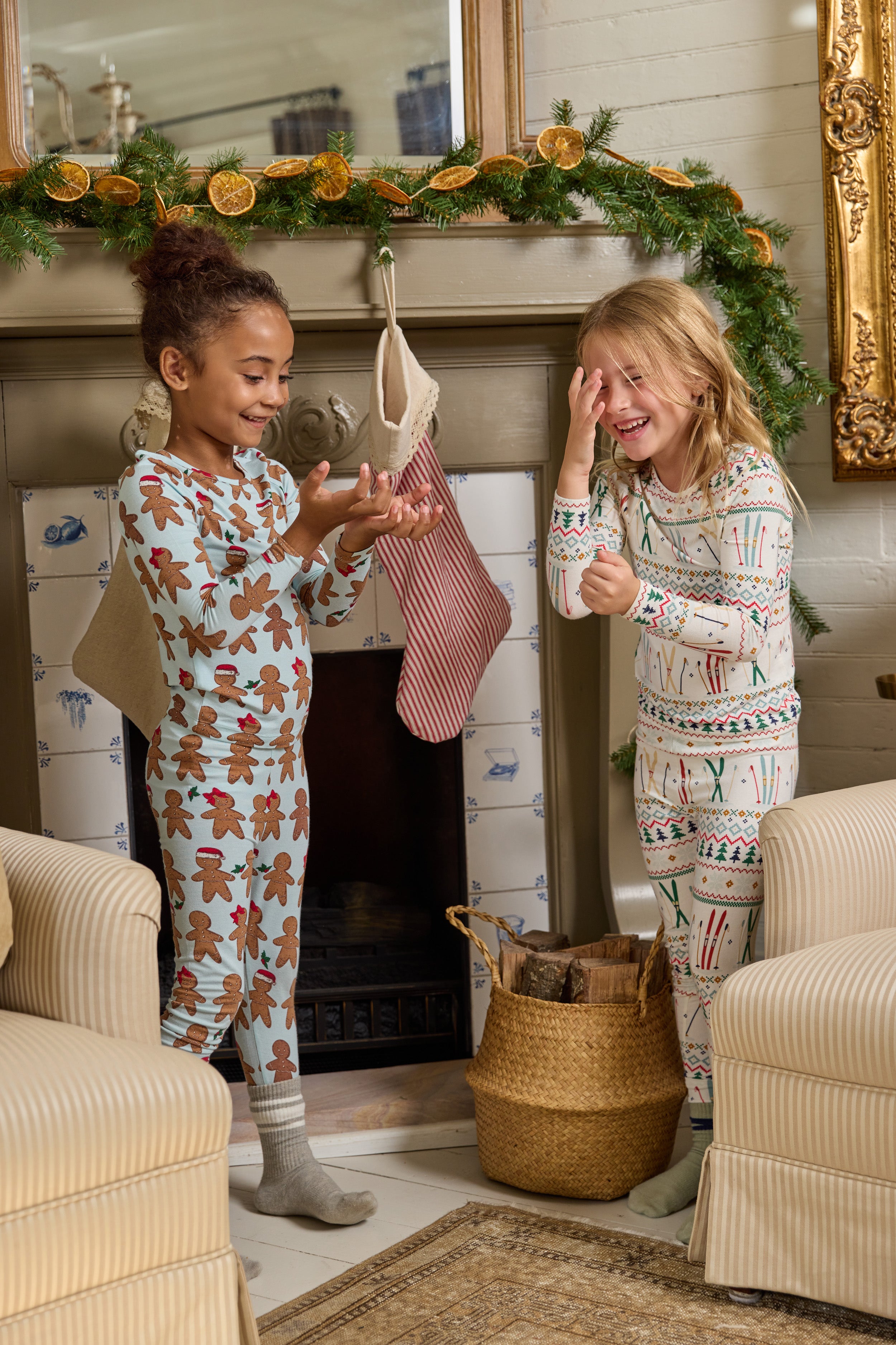 Ski Faire Isle Bamboo PJ Set-Beilave