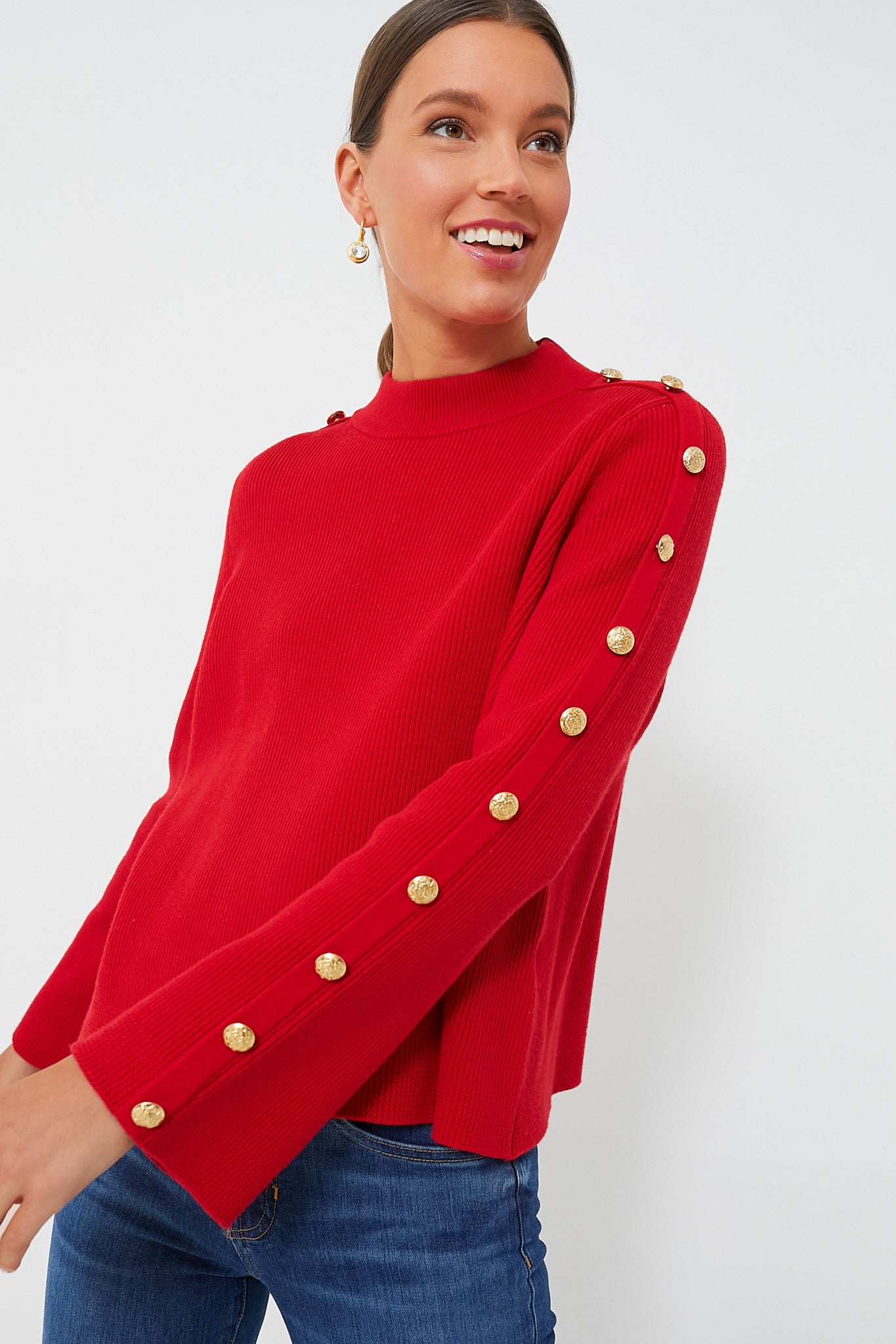 Red Monroe Sweater-Beilave