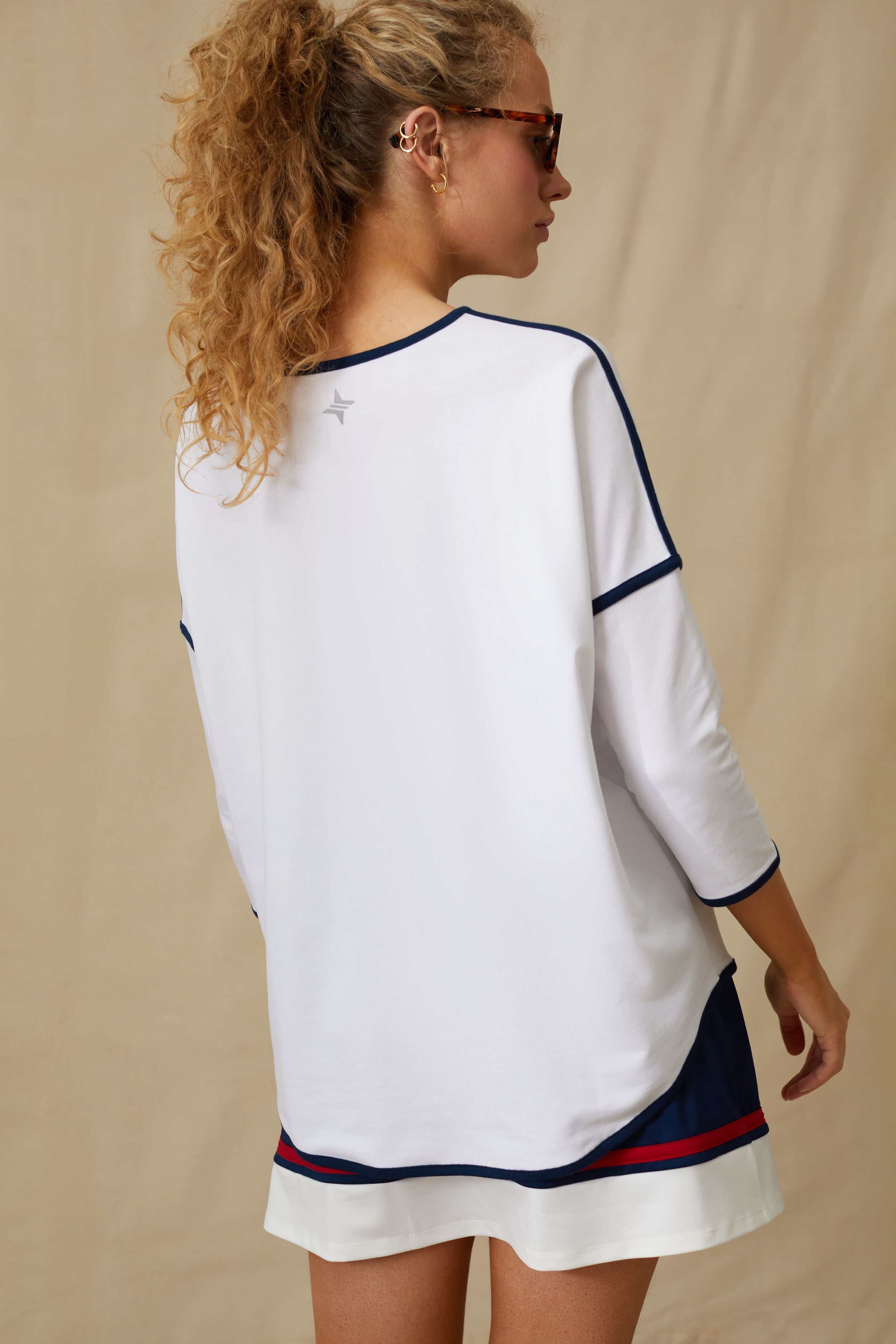 White Farah Pullover-Beilave