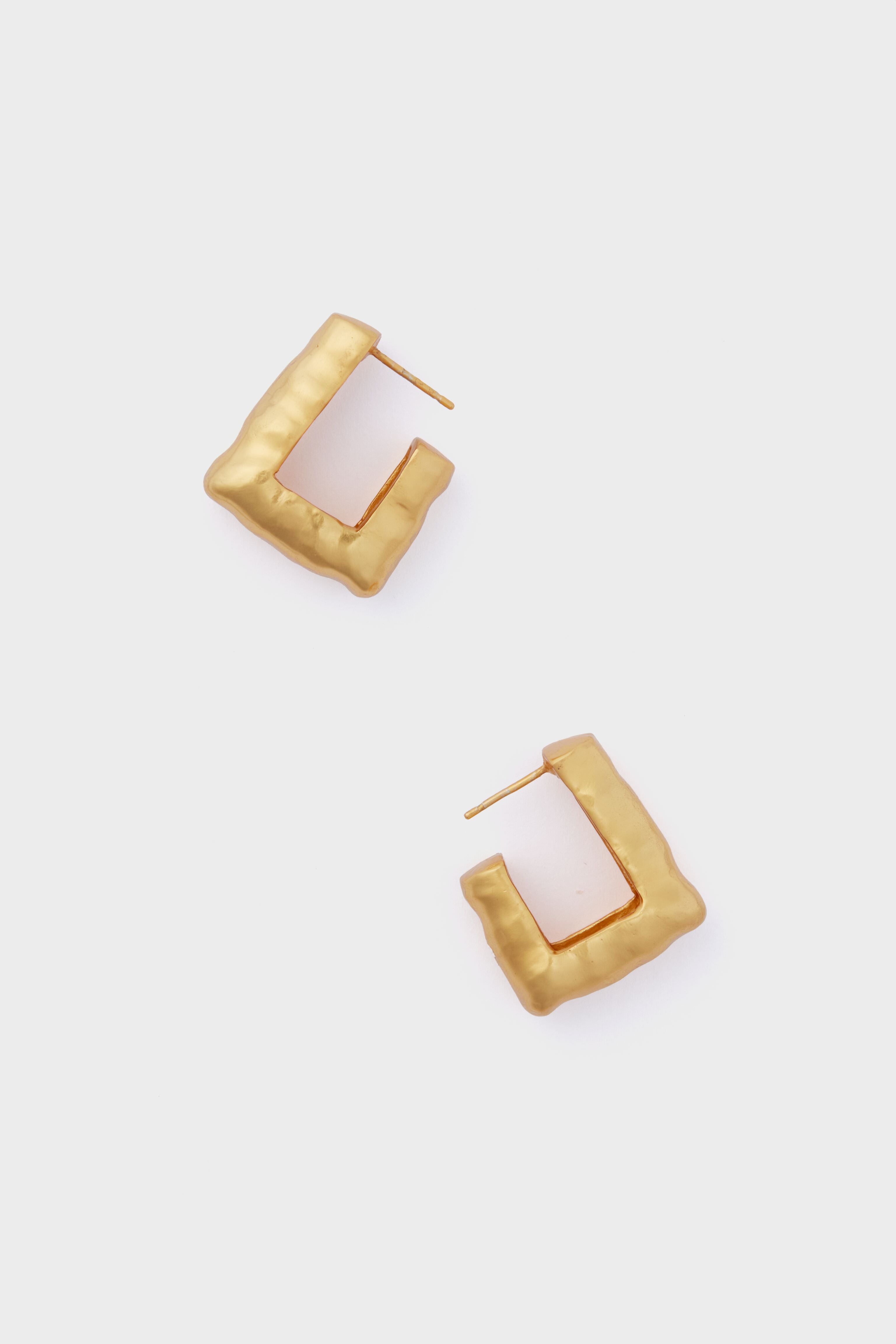 Gold Dim Hoops-Beilave