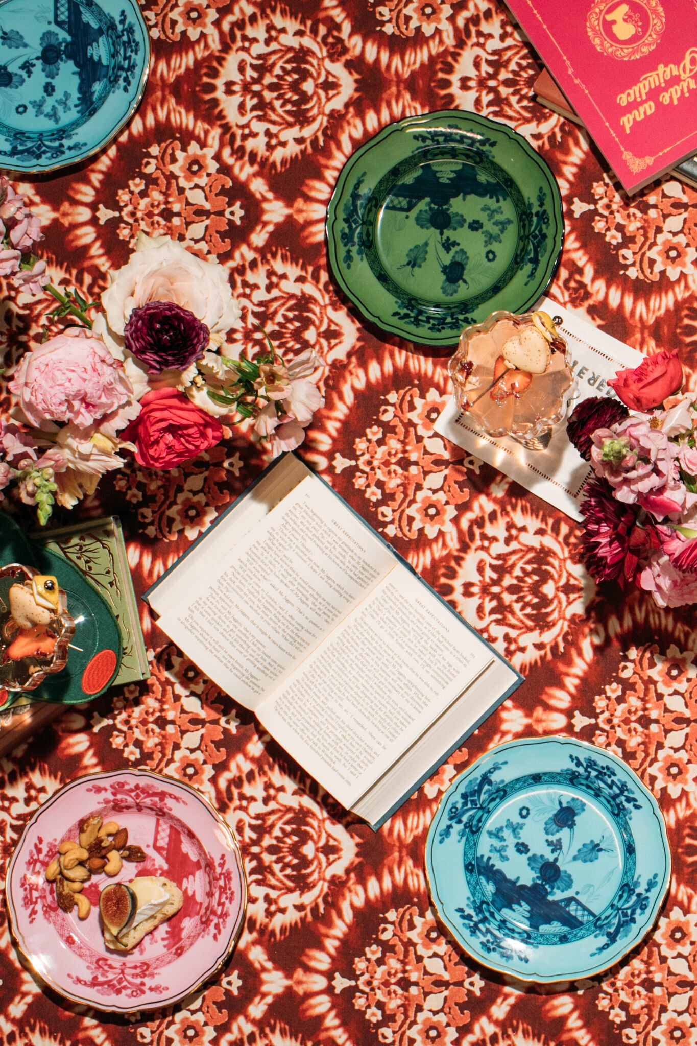 Oriente Italiano Iris Salad Plate-Beilave