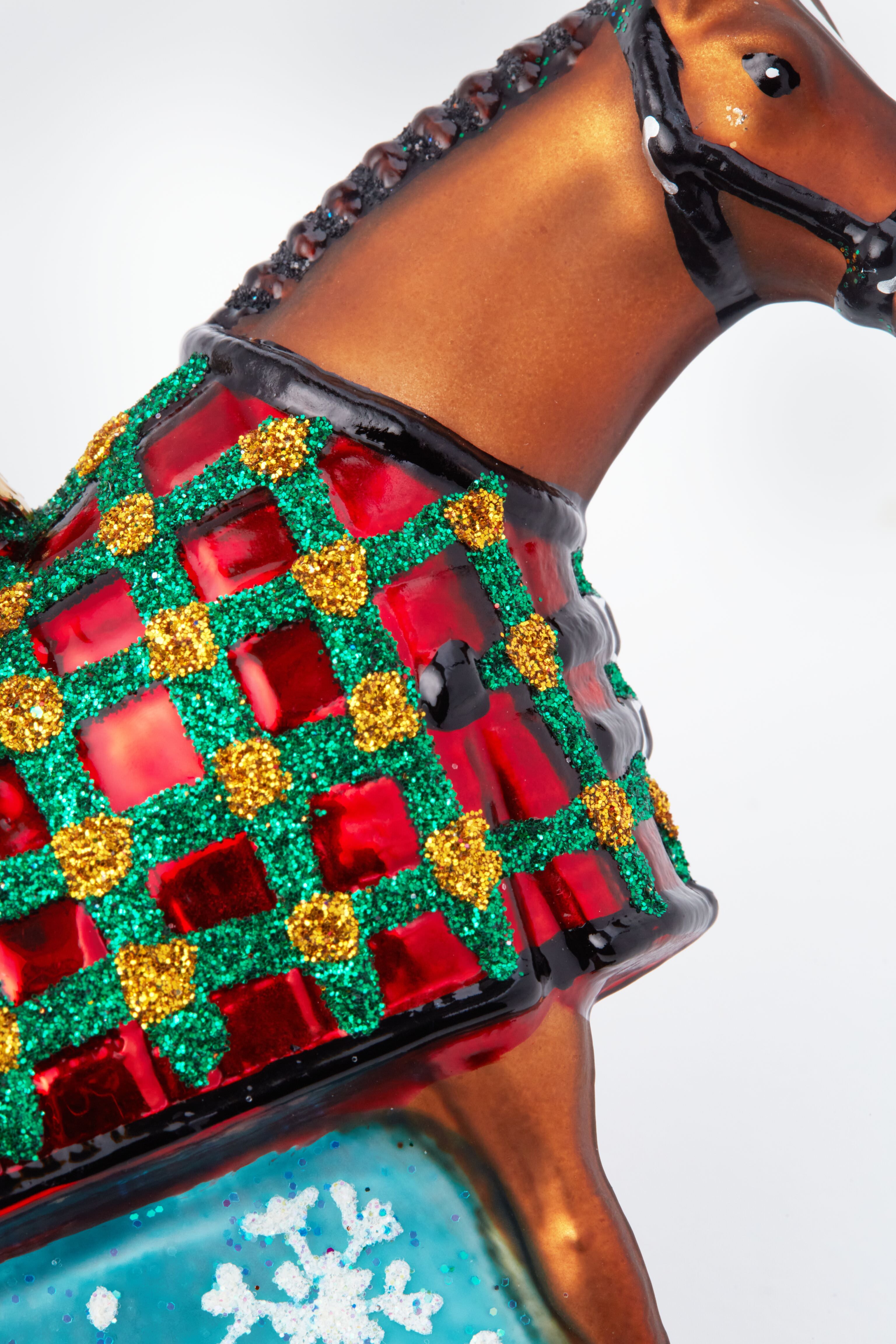 Snowflake Horse Ornament-Beilave