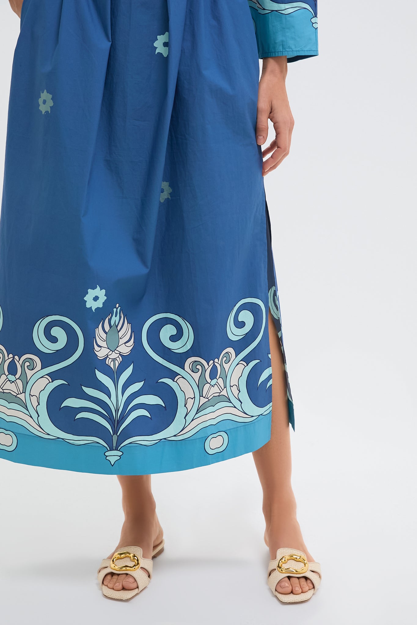 Blue Tiles Inae Dress-Beilave