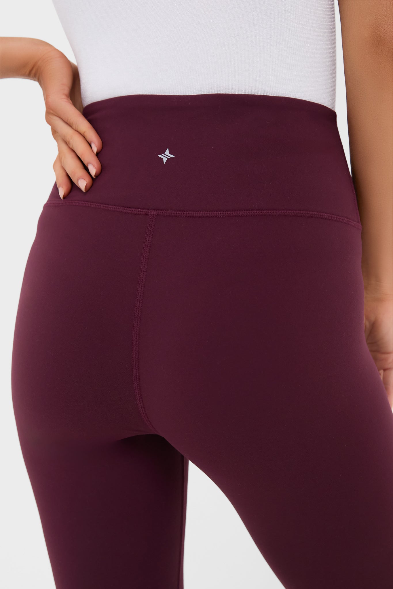 Winetasting High Rise Long Compression Spandex MacKenzie Legging-Beilave