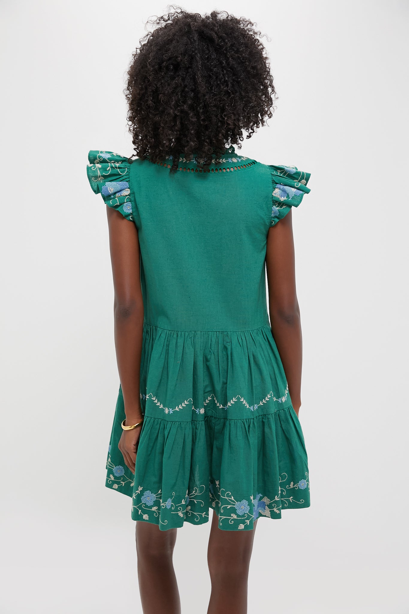 Exclusive Green Vesna Tunic Dress-Beilave