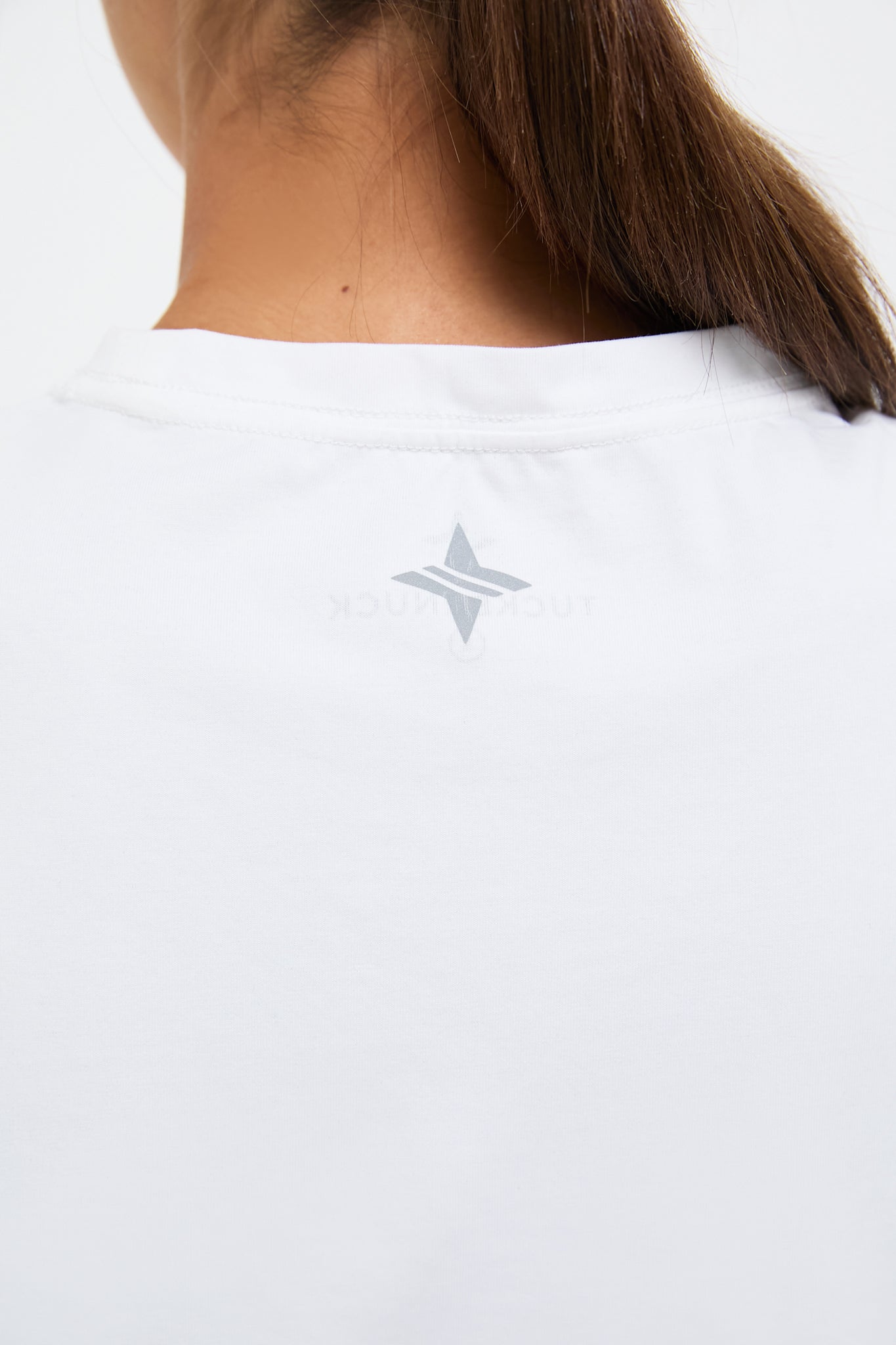 White Performance Cotton Sasha Tank-Beilave