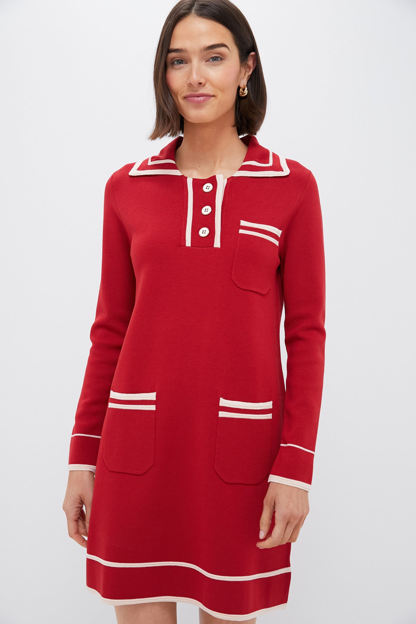Red Eleonora Dress-Beilave