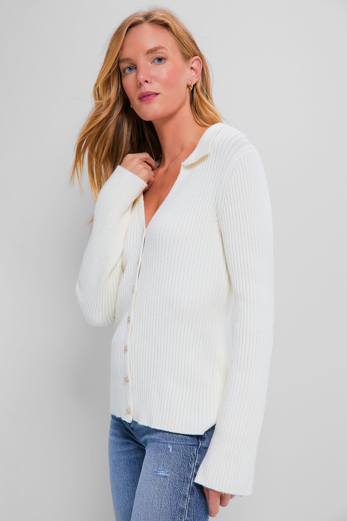 Sea Salt Rina Button Up Cardigan-Beilave