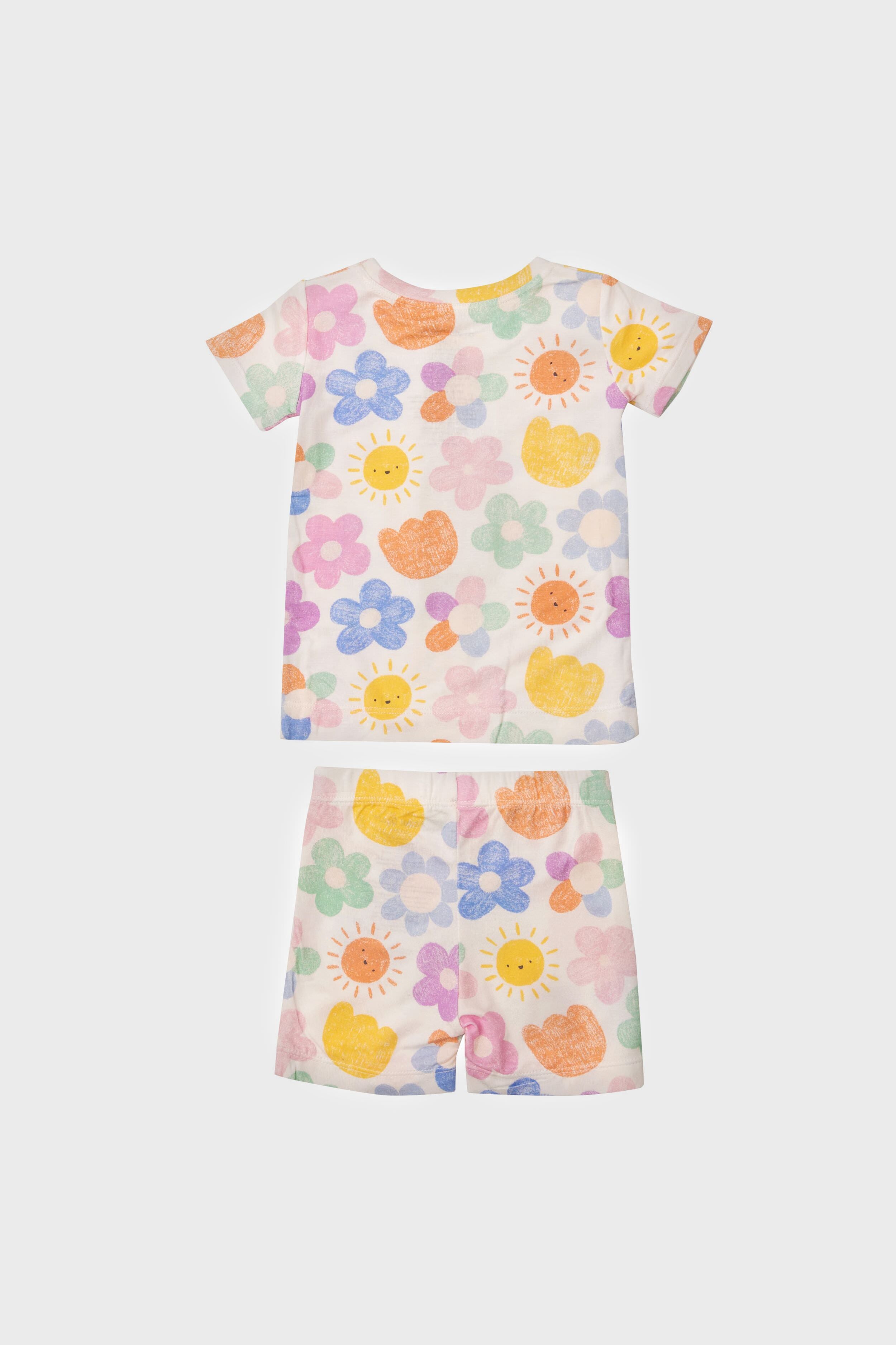 Happy Sun Short Lounge Wear Set-Beilave