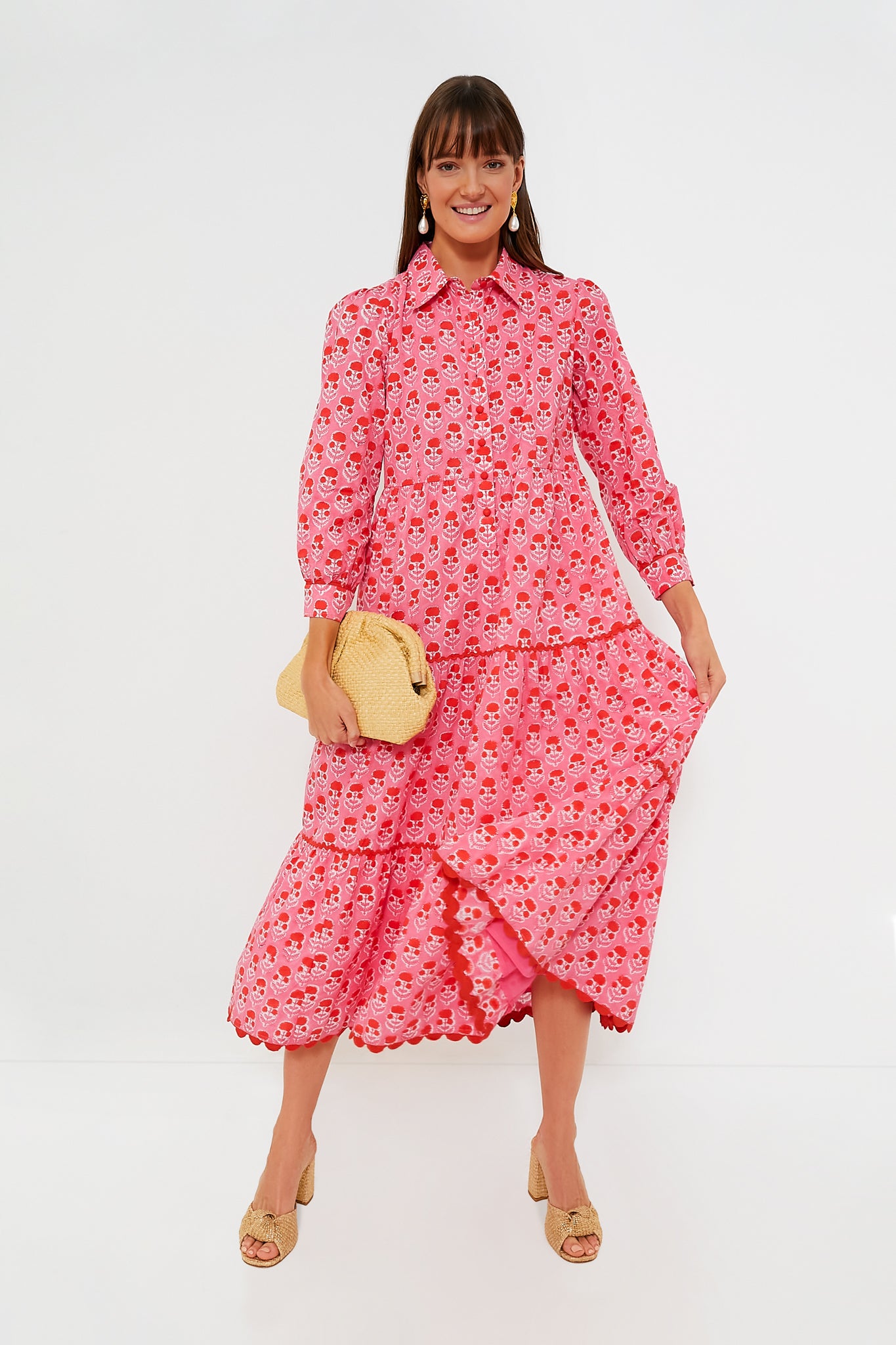 Bubblegum Marigold Gina Dress-Beilave