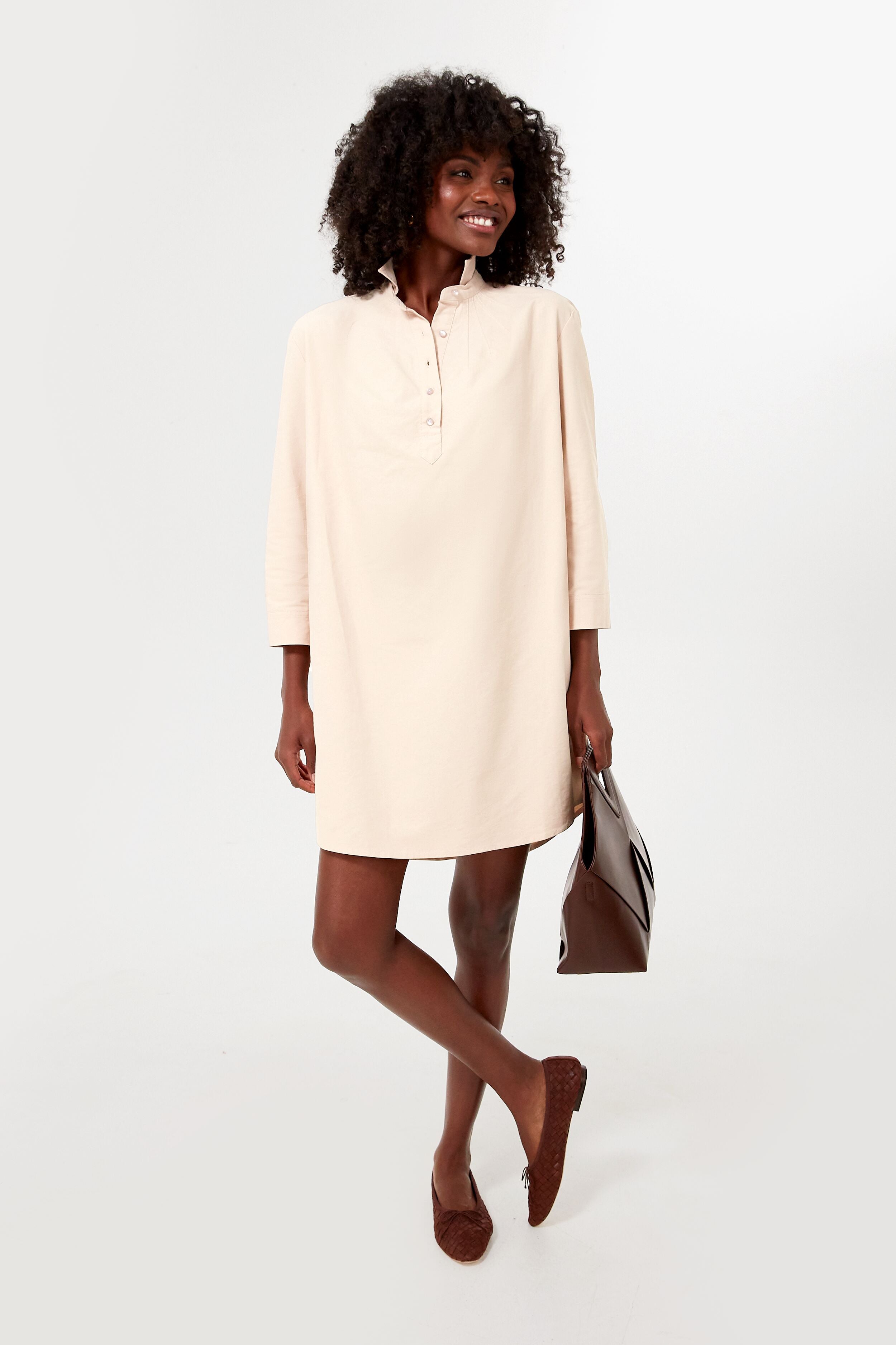 Tan Polly Dress-Beilave