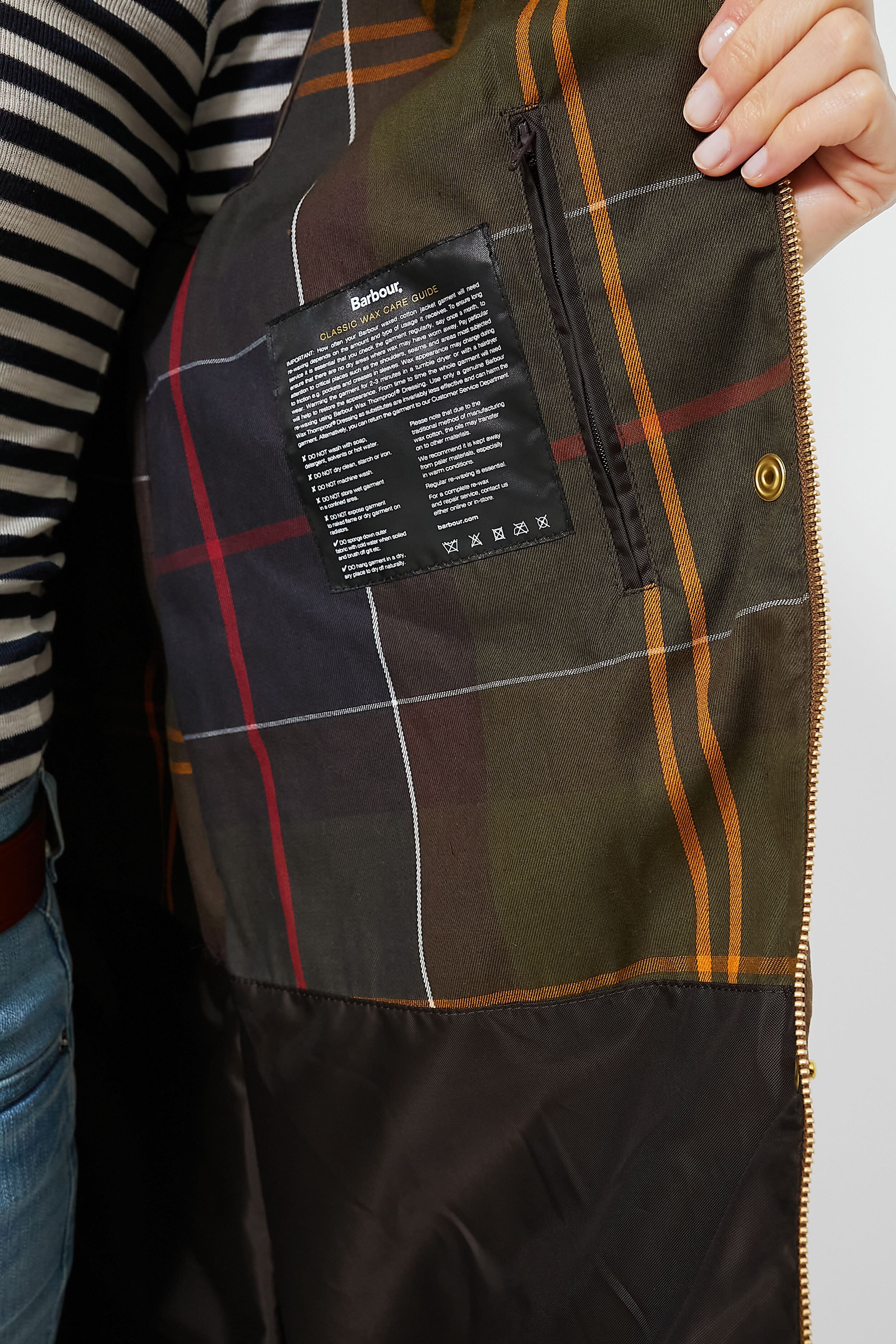 Tan Townfield Wax Jacket-Beilave