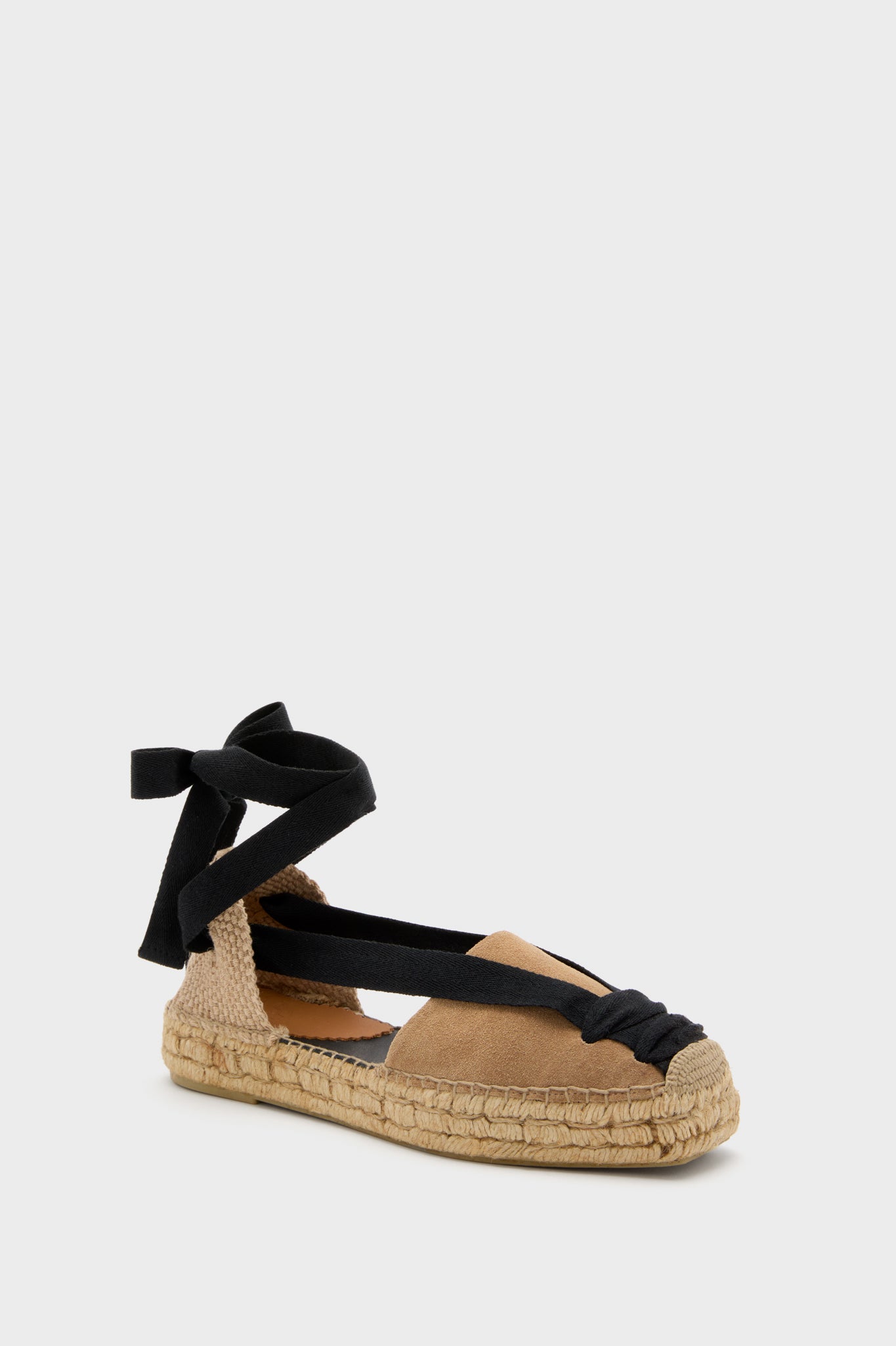 Sand Puntera Suede Sandals-Beilave
