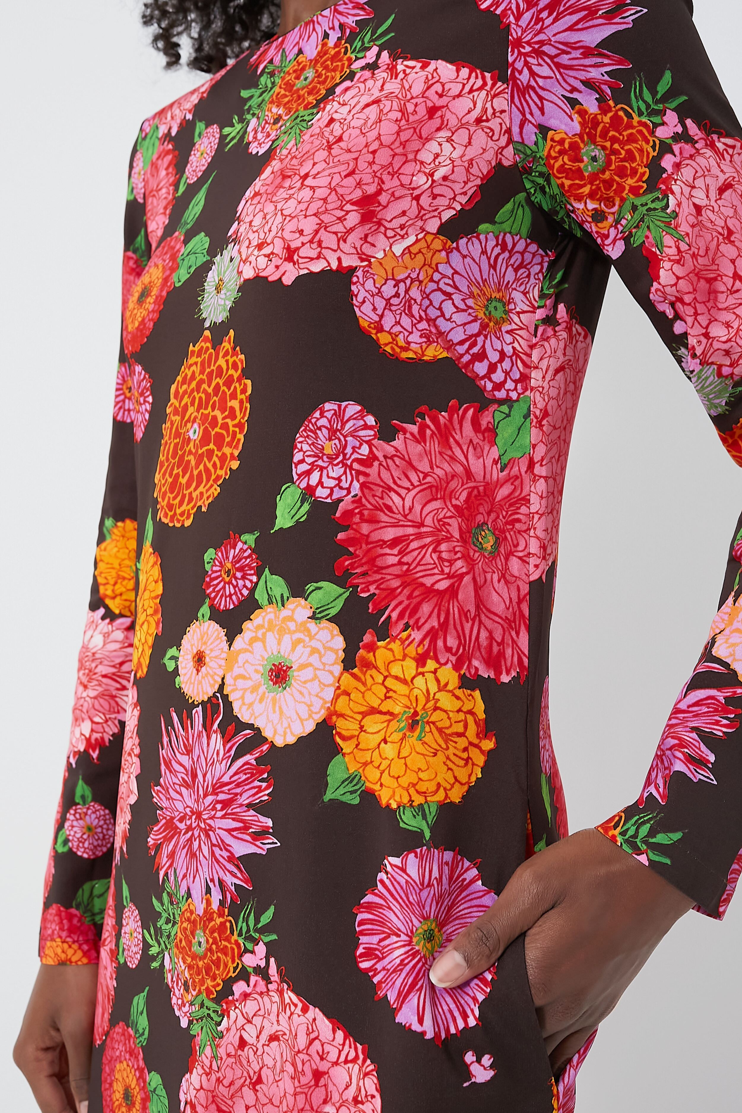 Gyn Long Sleeve Swing Dress-Beilave