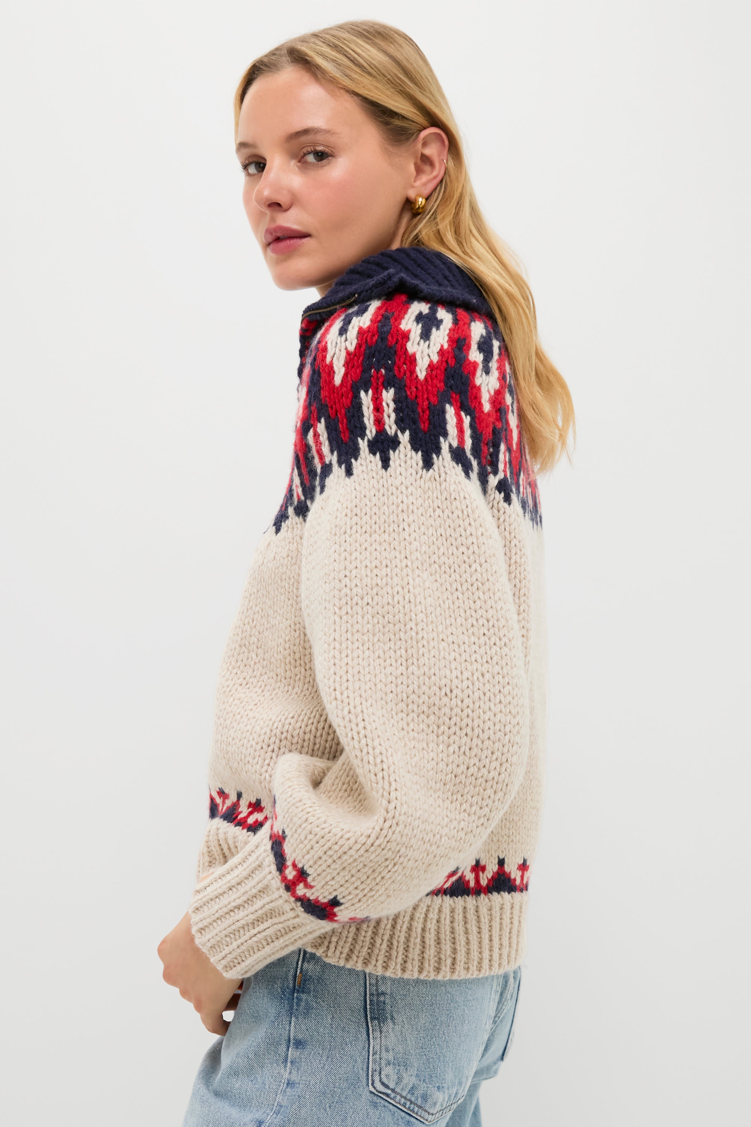 Glacier Fair Isle The Nordic Sweater-Beilave