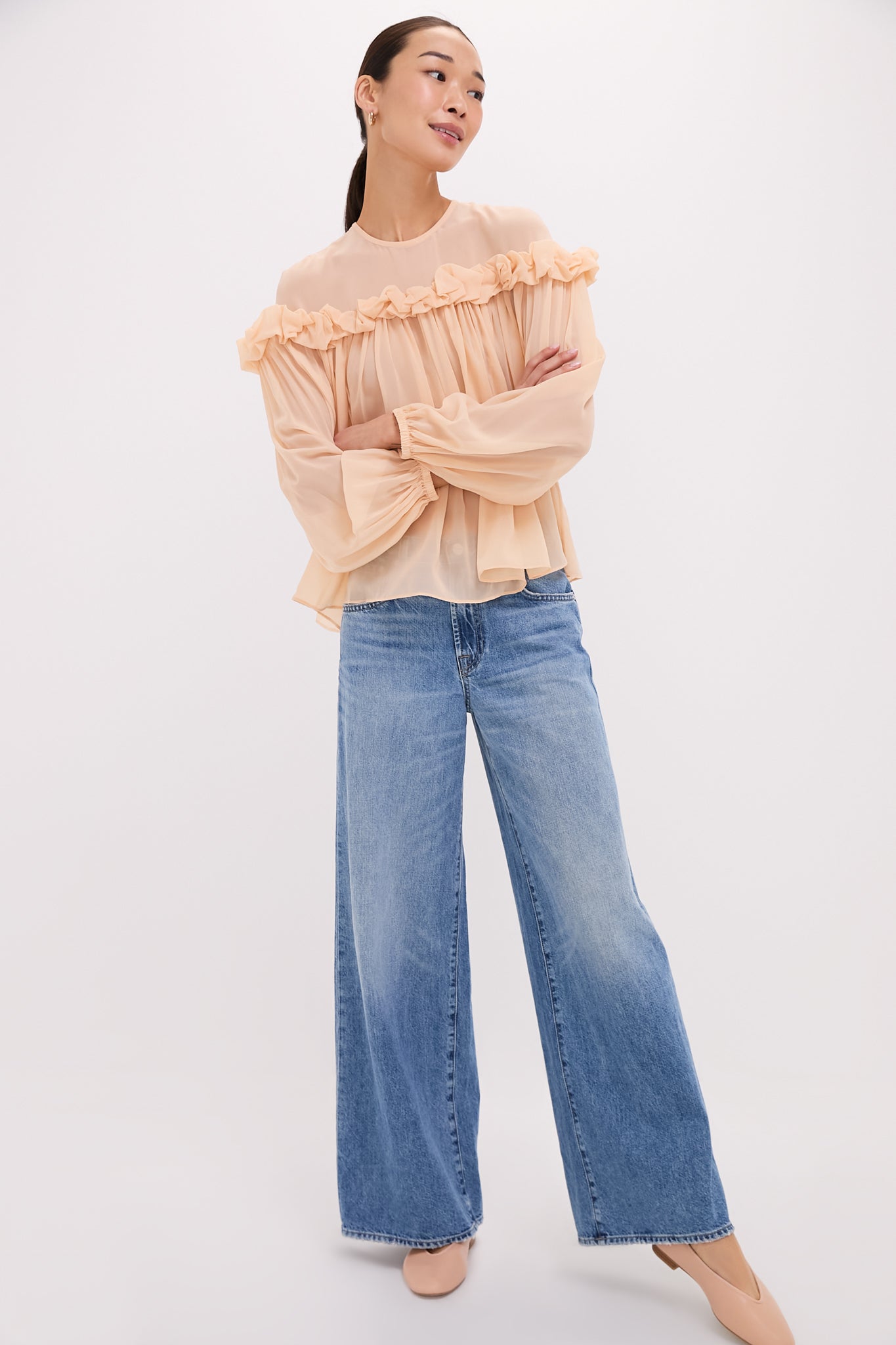 Peony Peggy Blouse-Beilave