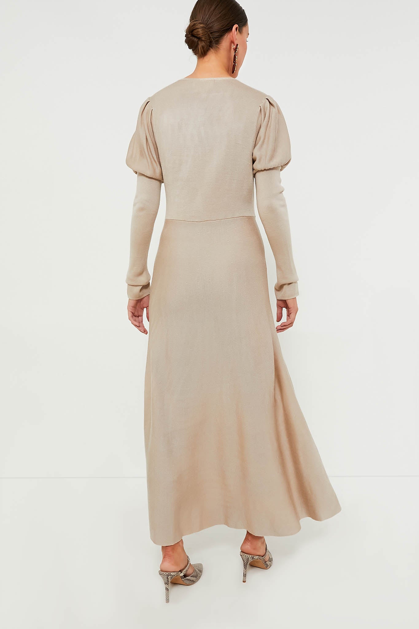 Tan Brielle Sweater Dress-Beilave