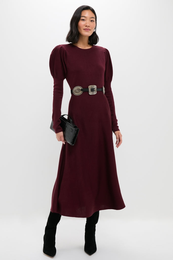 Winetasting Brielle Sweater Dress-Beilave