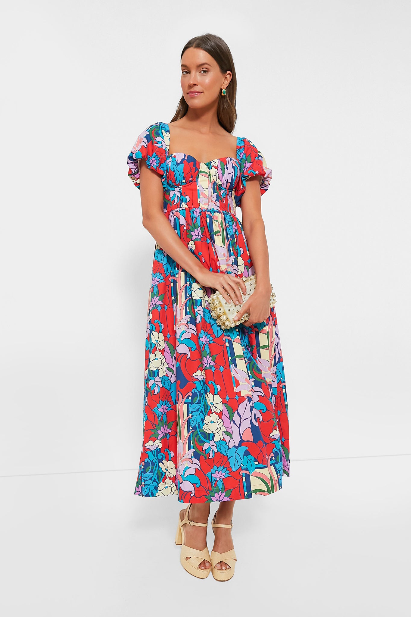 Climbing Cosmos Valerie Dress-Beilave