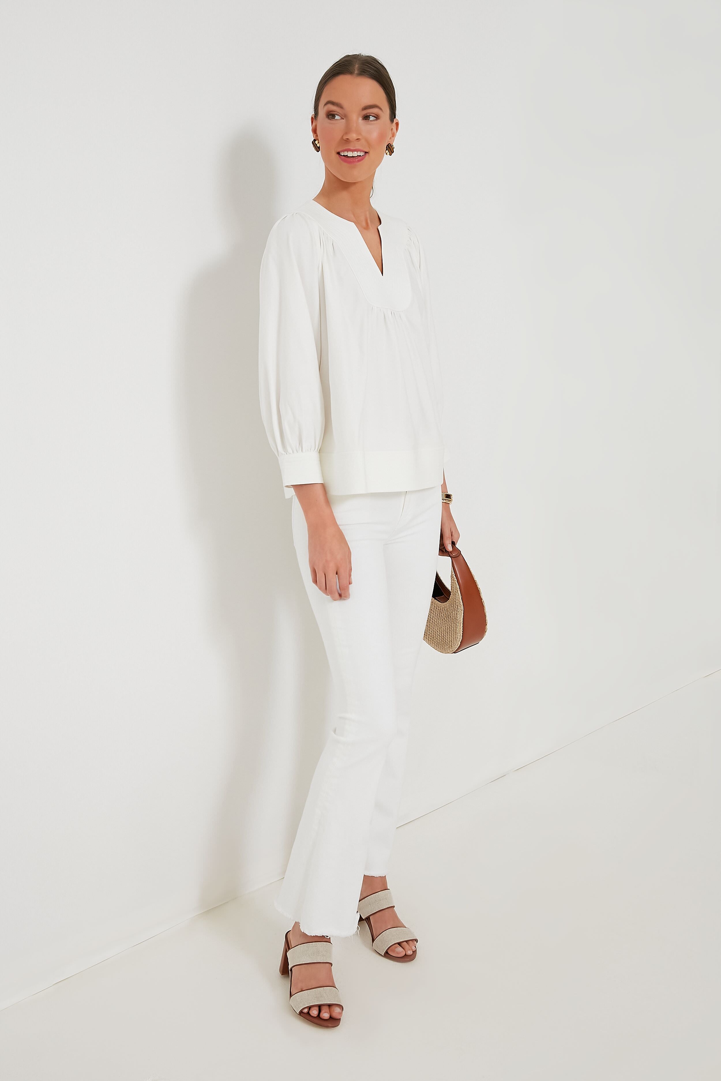 White Koa Blouse-Beilave