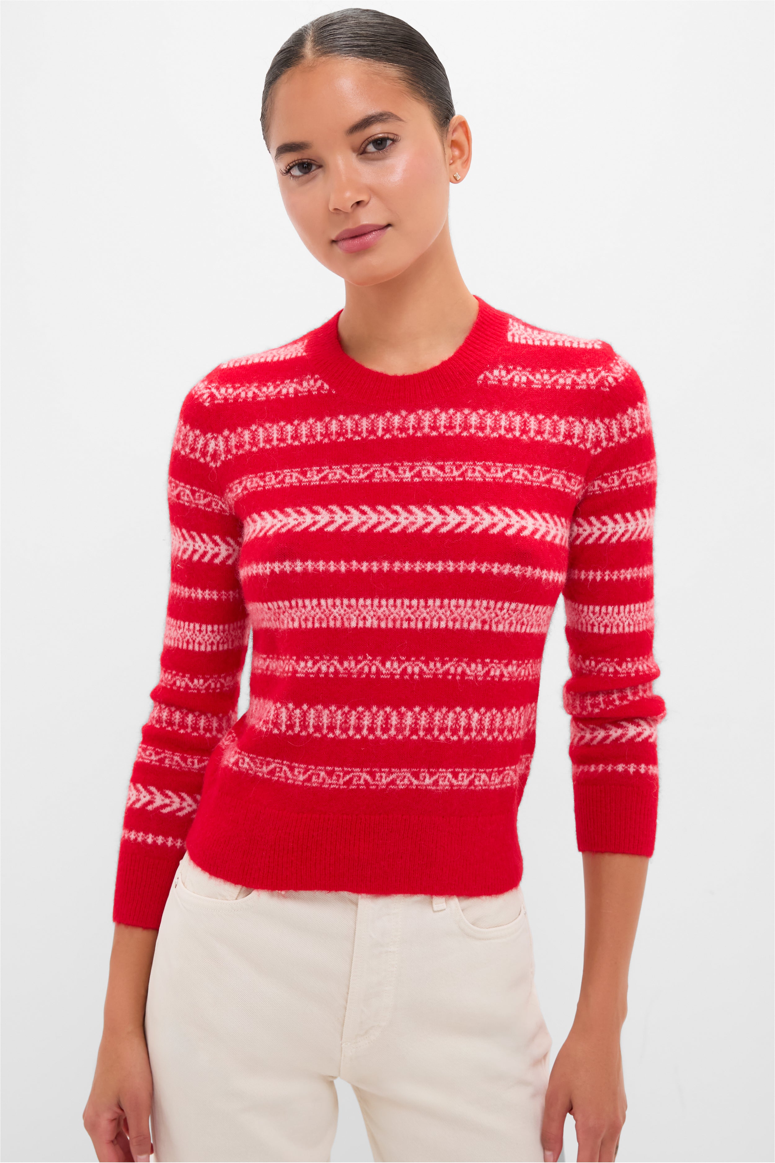 Red Amity Sweater-Beilave