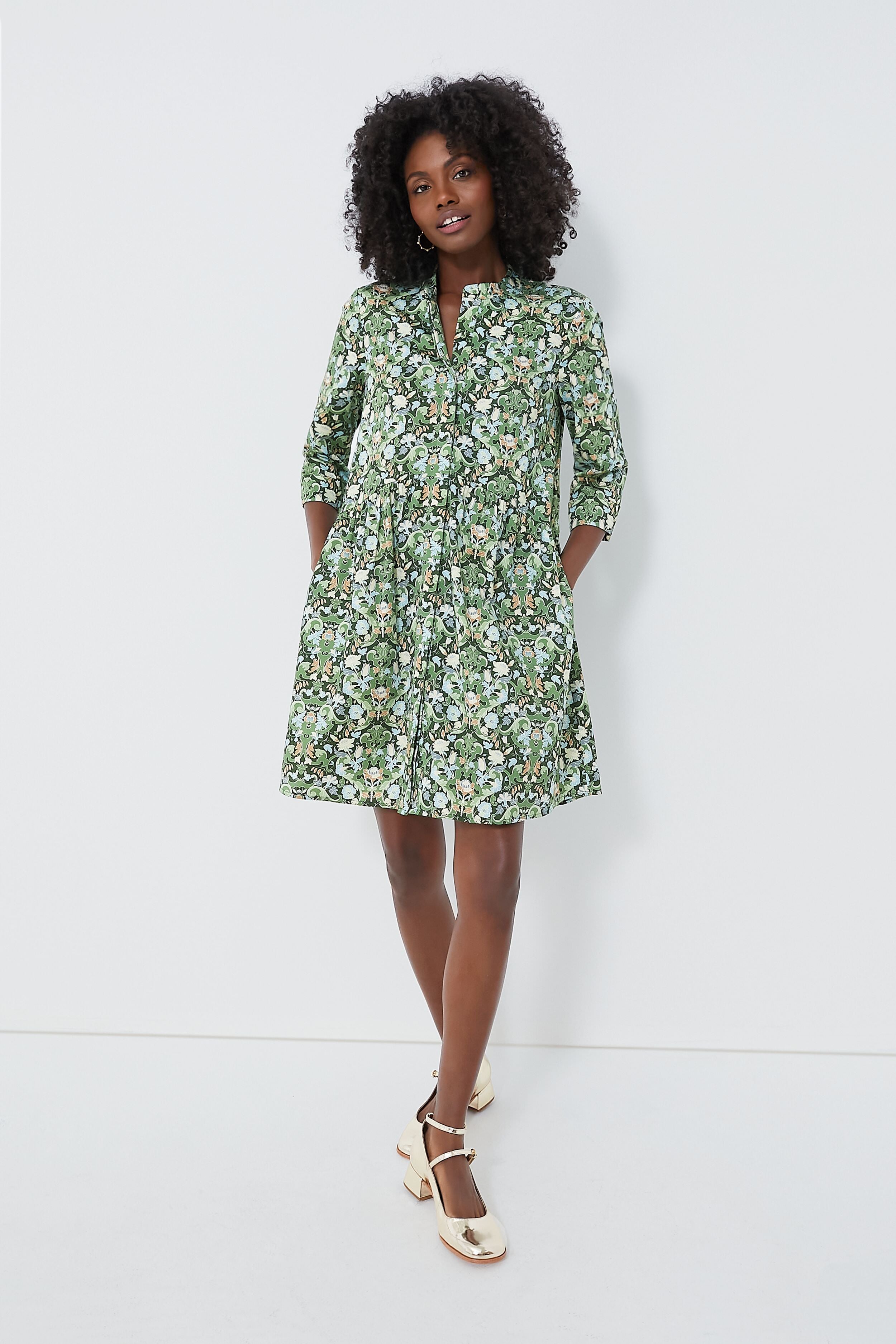 Gold Dorothy Low Heels-Beilave