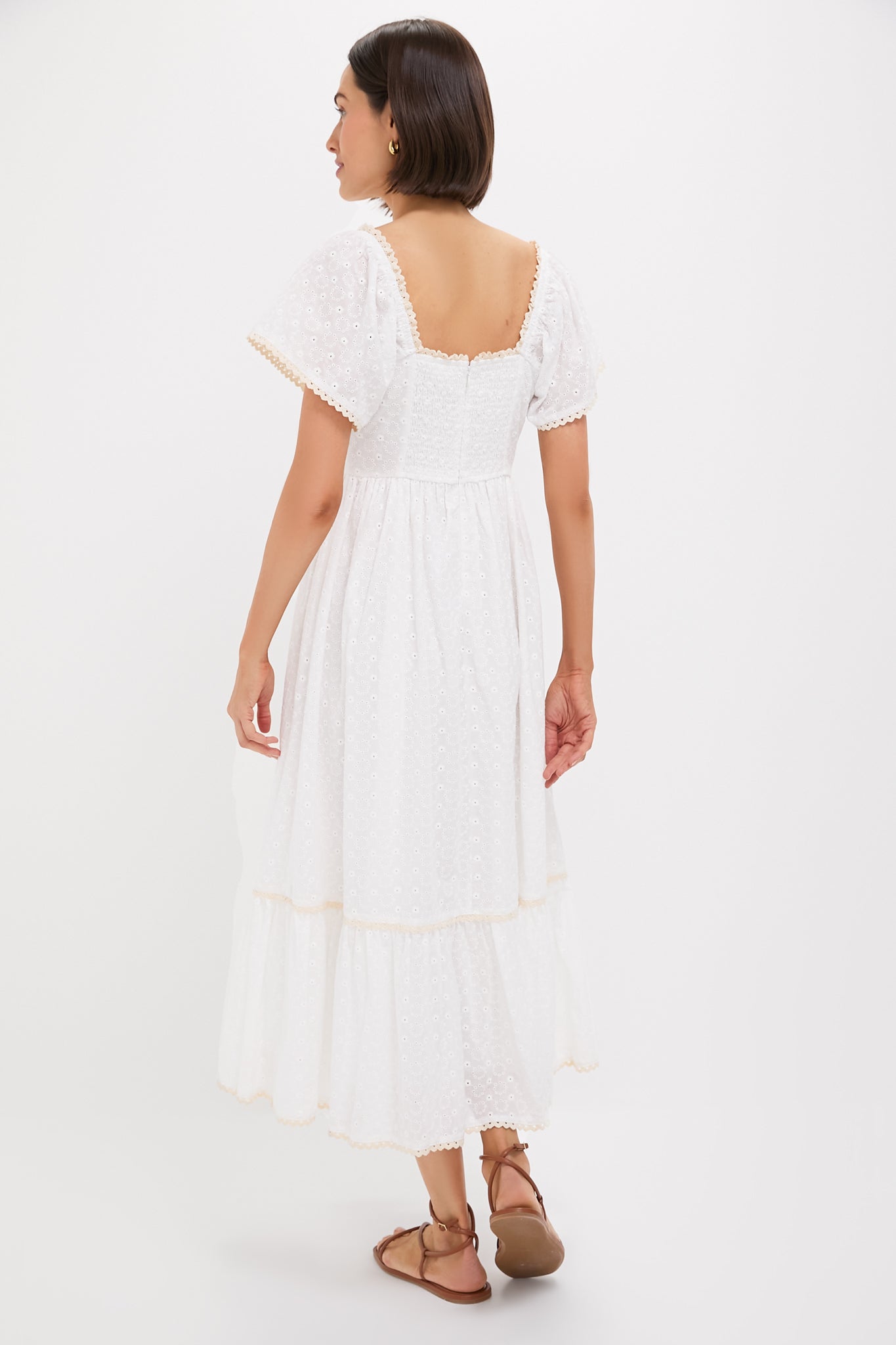 Dainty Eyelet Holley Dress-Beilave
