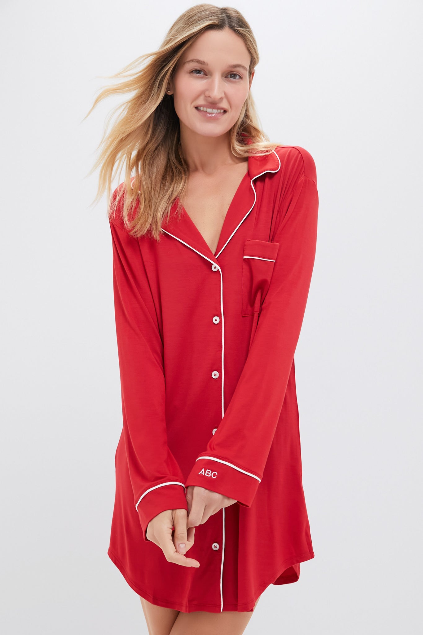 Haute Red Gisele Sleepshirt-Beilave