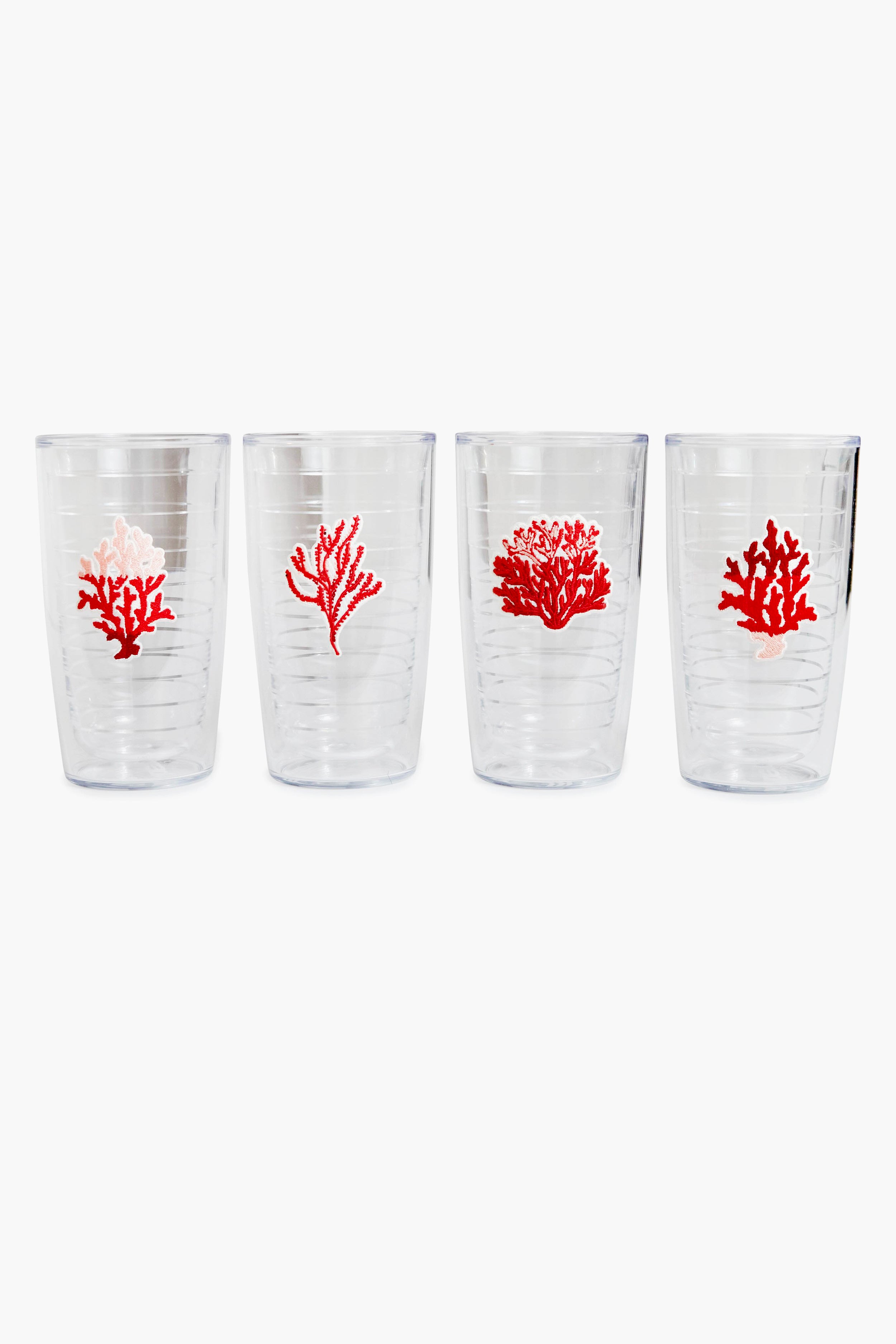 Coral Tumblers Set of 4-Beilave