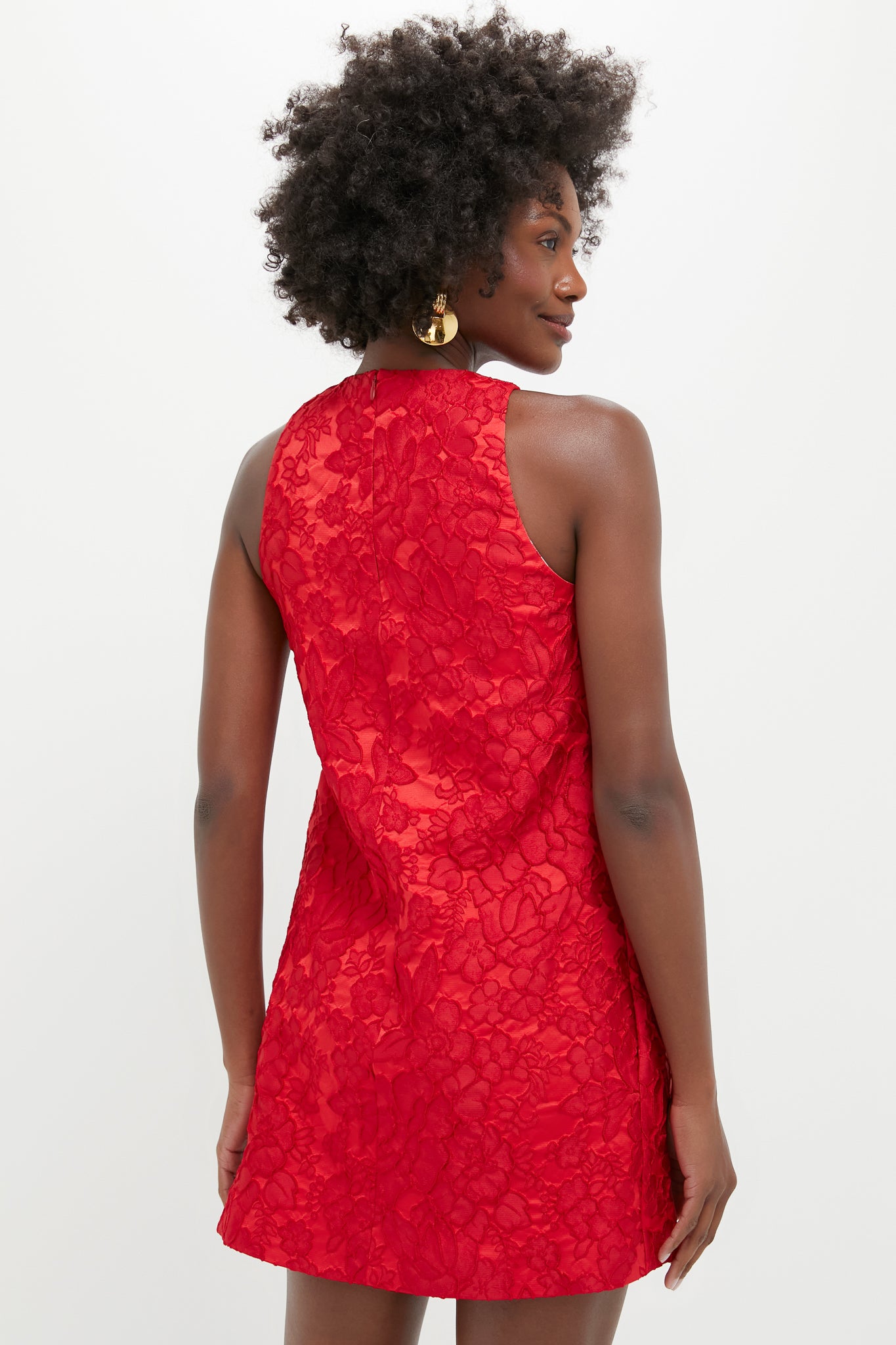 Peony Racer Mini Dress-Beilave