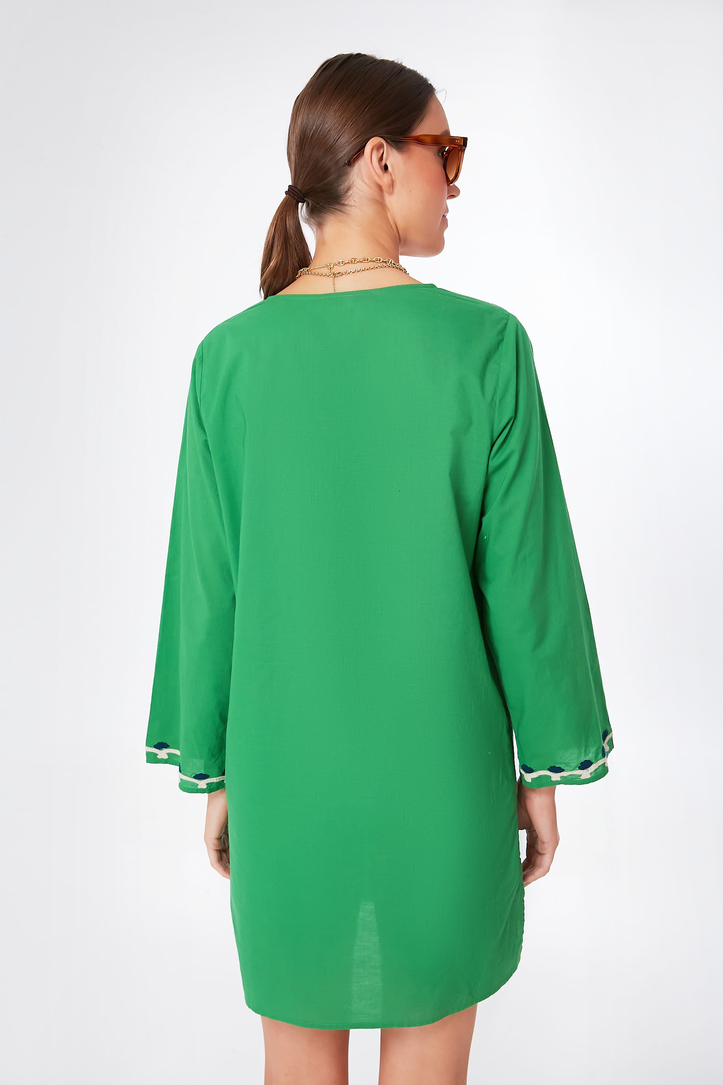 Green Goldie Tunic-Beilave